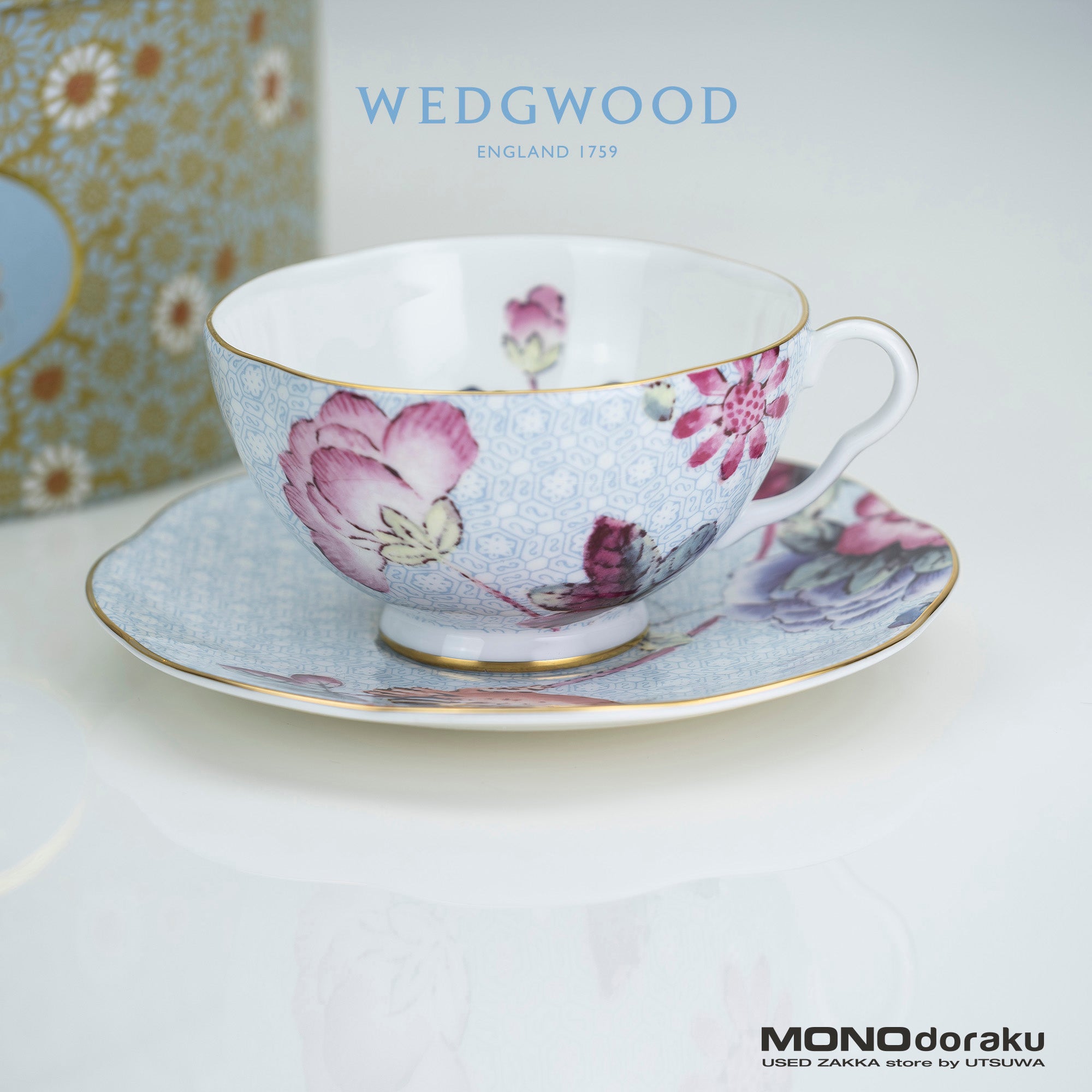 新品未使用　ウェッジウッド　ハーレクイン　コレクション ウェッジウッド WEDGWOOD ハーレクインコレクション カッコー カップ