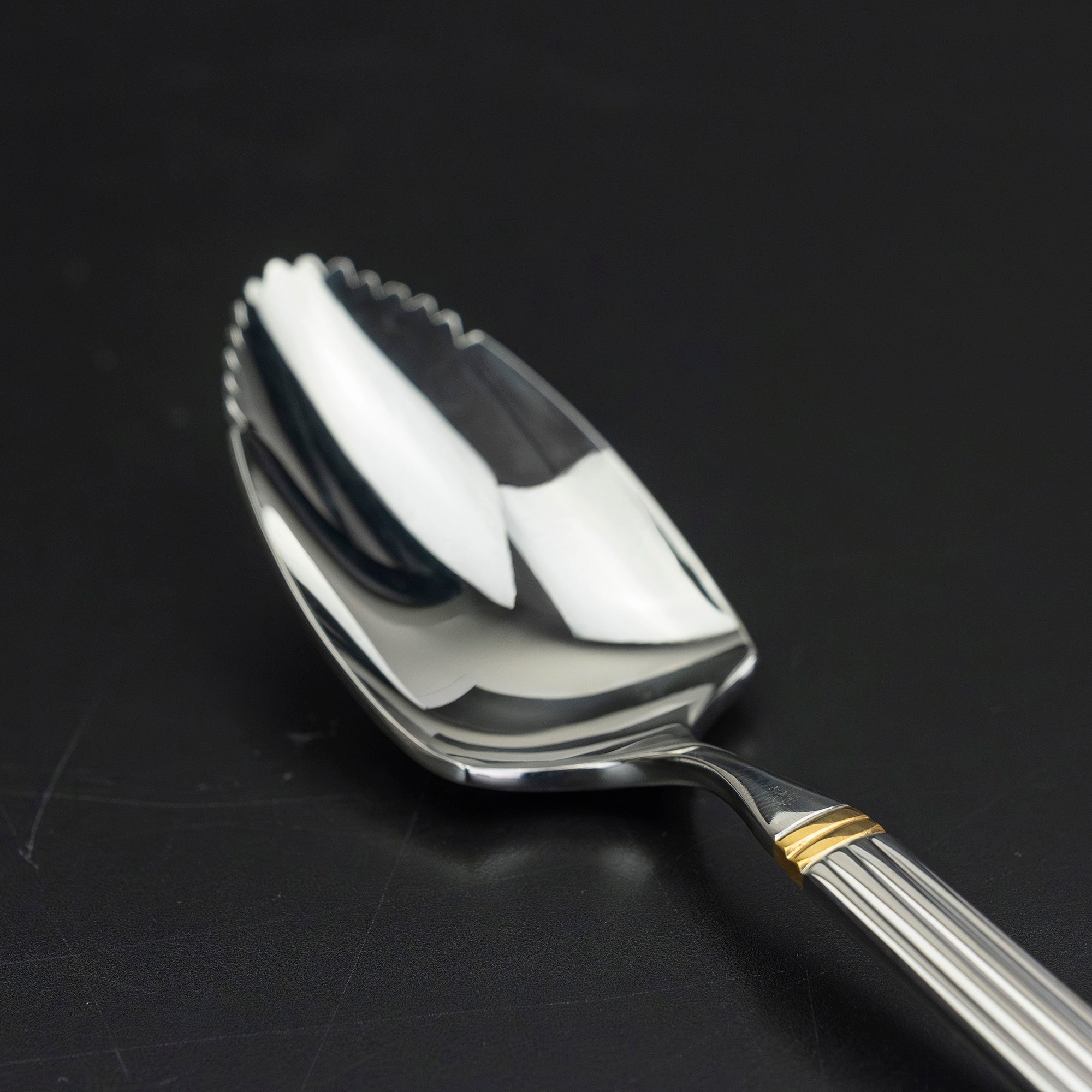 マーシャン パトラ Marshan PATRA カトラリーセット 18-12ステンレス製 ゴールドライン 日本製 【ケース付】