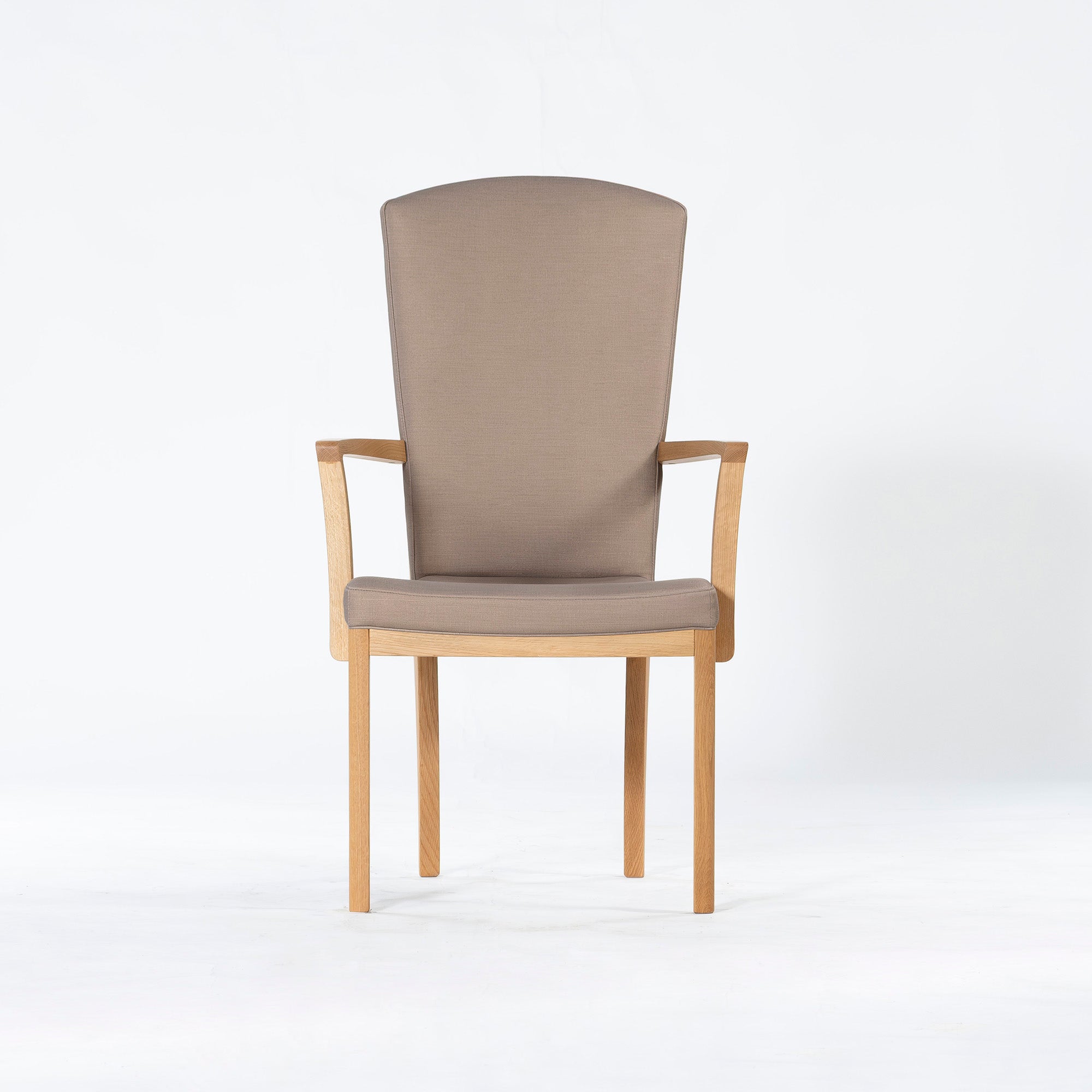 ダイニングチェア カリモク karimoku CT78 アームチェア ピュアオーク(1) オーク材 無垢材 合成皮革 和モダン クラシックモダン ハイバック