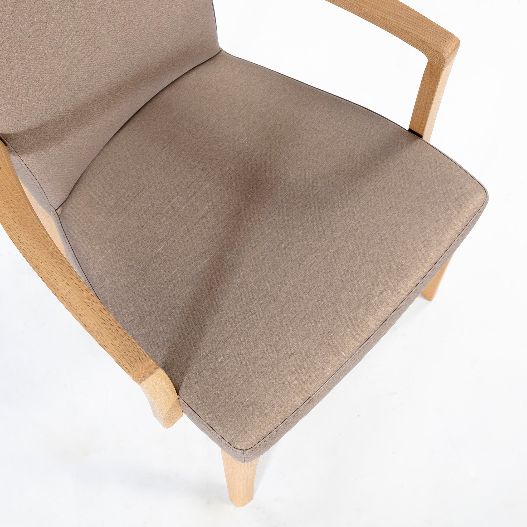 ダイニングチェア カリモク karimoku CT78 アームチェア ピュアオーク(1) オーク材 無垢材 合成皮革 和モダン クラシックモダン ハイバック