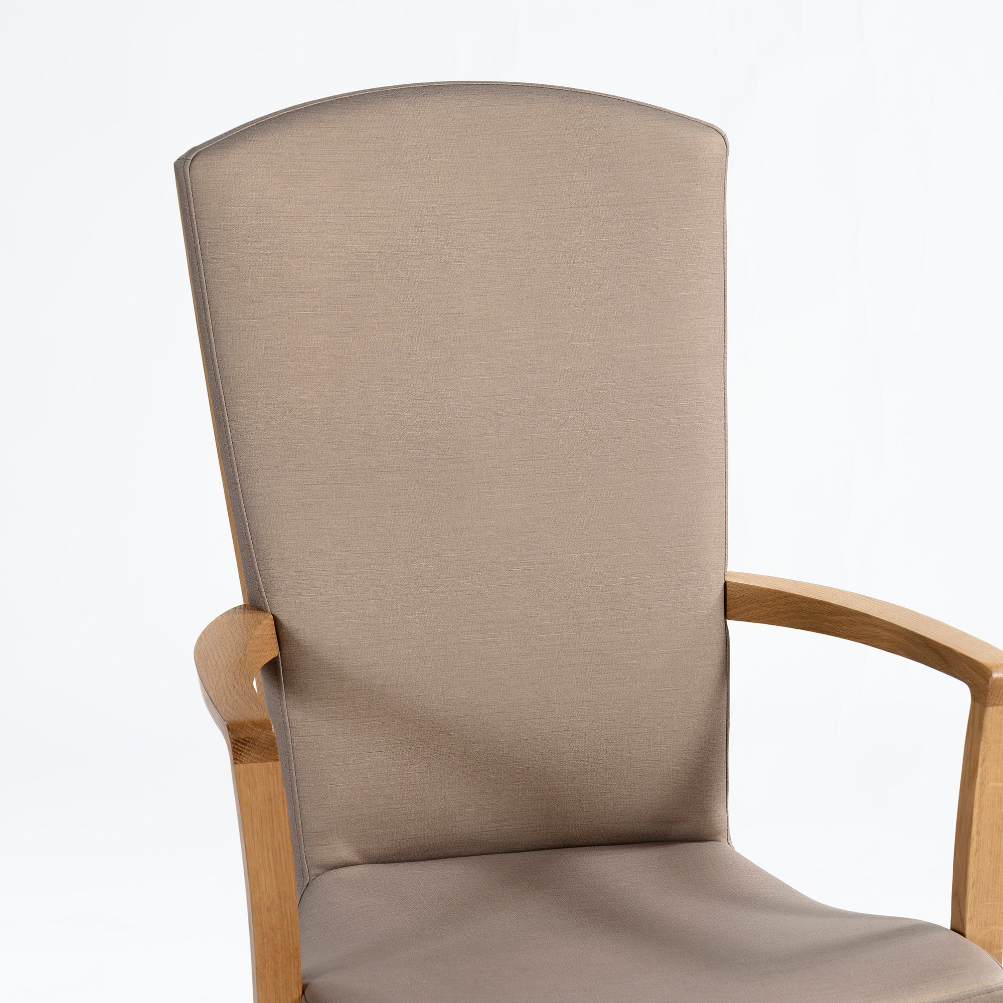 ダイニングチェア カリモク karimoku CT78 アームチェア ピュアオーク(3) オーク材 無垢材 合成皮革 和モダン クラシックモダン ハイバック