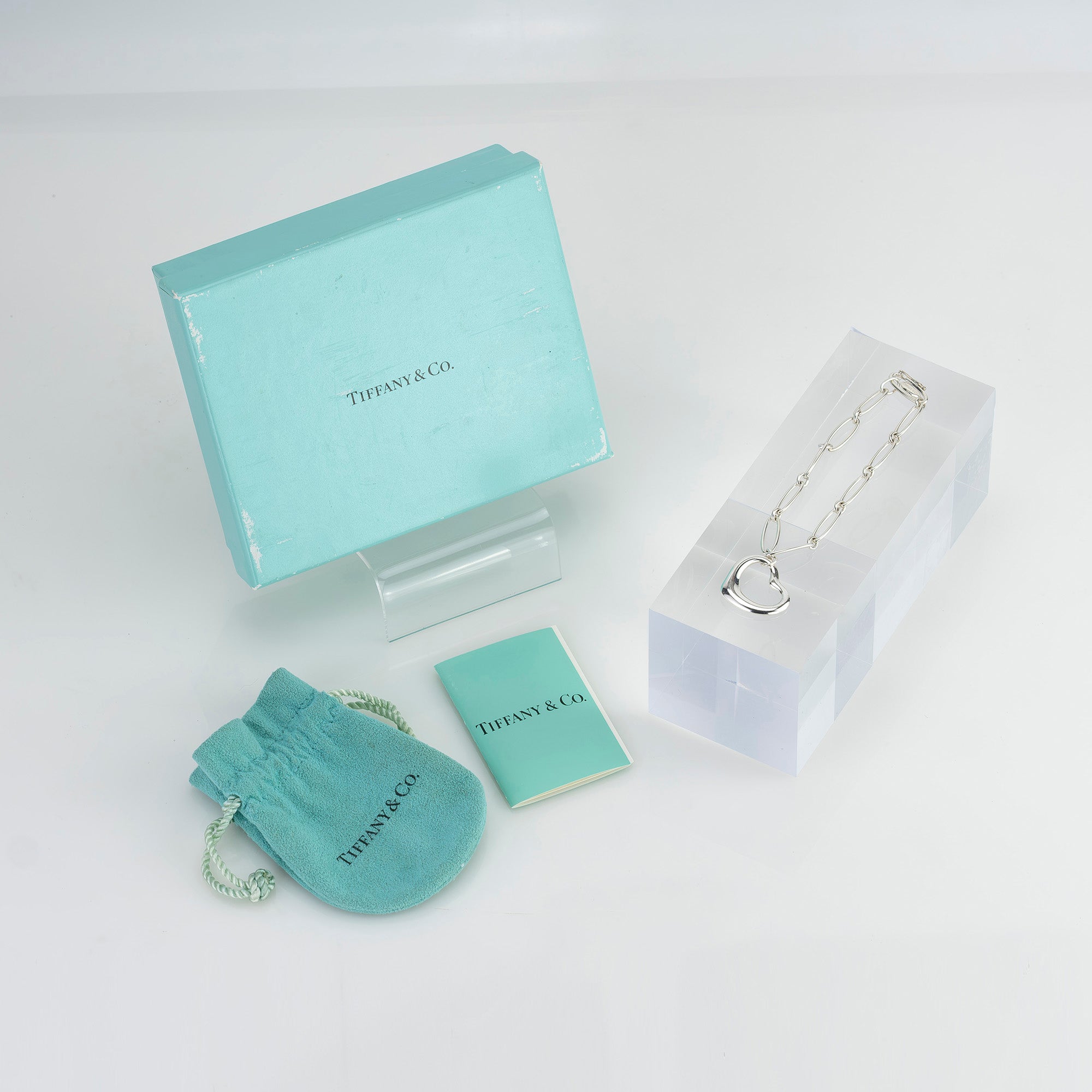 ティファニー TIFFANY & Co. エルサ・ペレッティ オープンハート ブレスレット シルバー925 【箱・保存袋付】