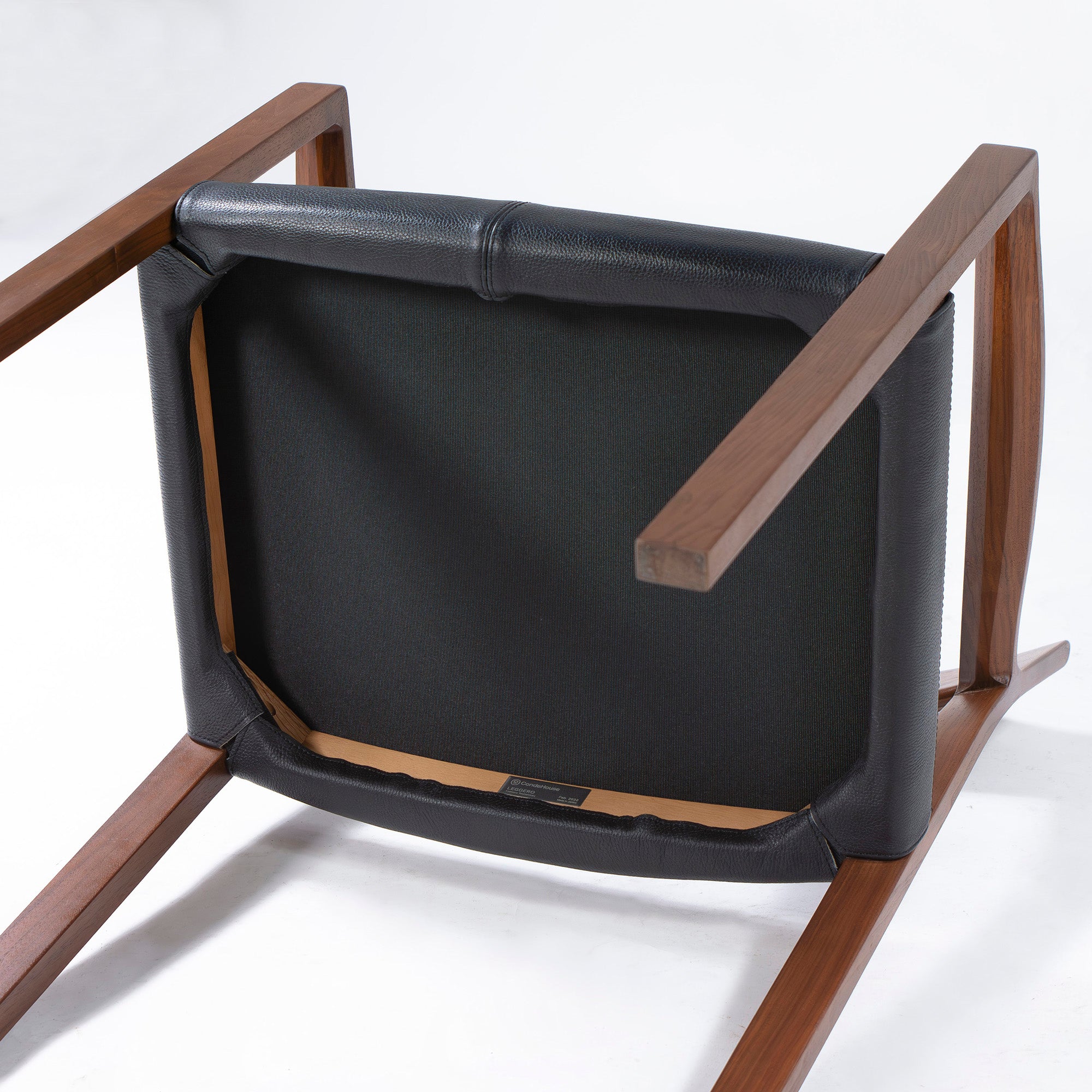 ダイニングチェア カンディハウス CondeHouse レジェーロ LEGGERO アームチェア ウォールナット 本革 レザー ナチュラル 北欧 和モダン
