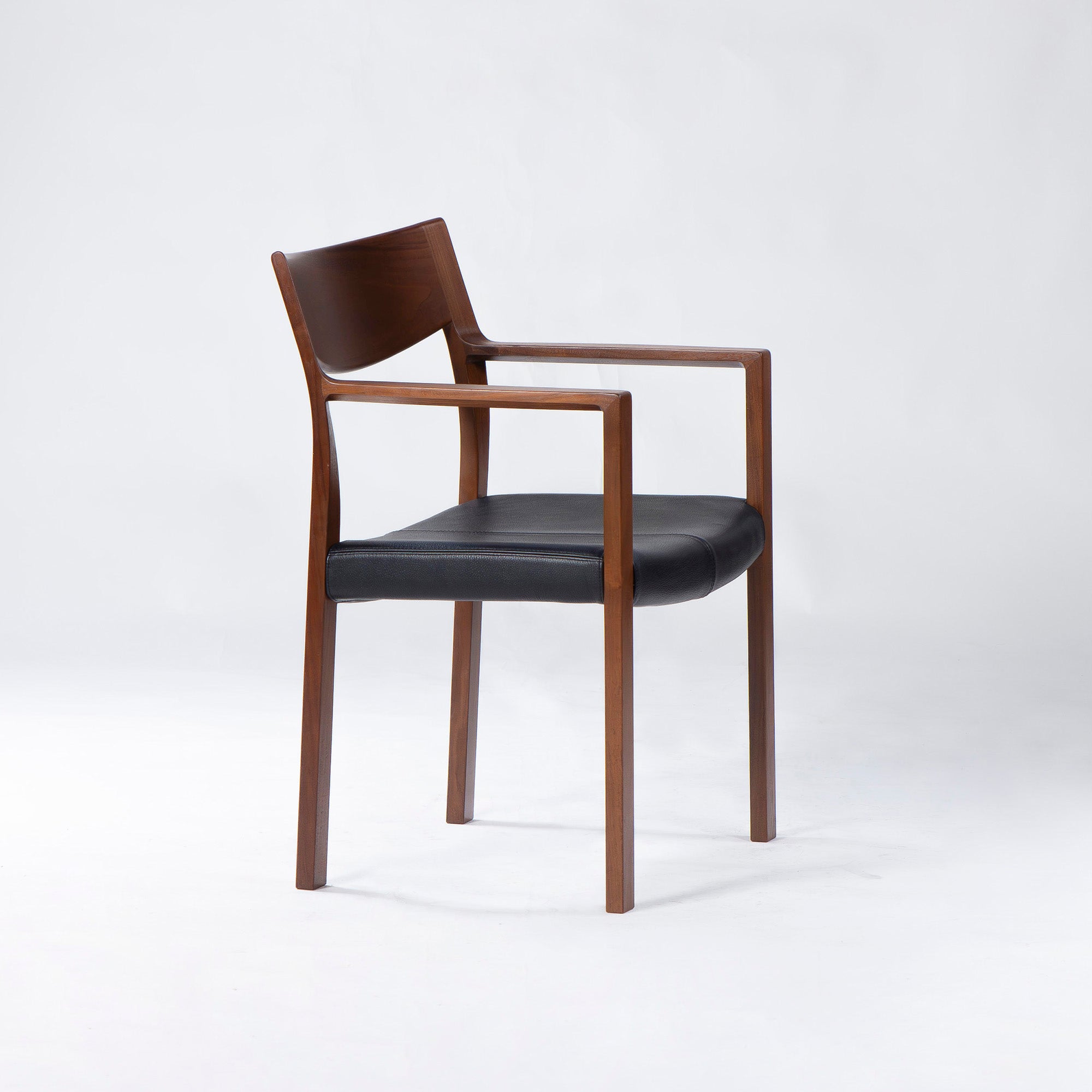 ダイニングチェア カンディハウス CondeHouse レジェーロ LEGGERO アームチェア ウォールナット 本革 レザー ナチュラル 北欧 和モダン