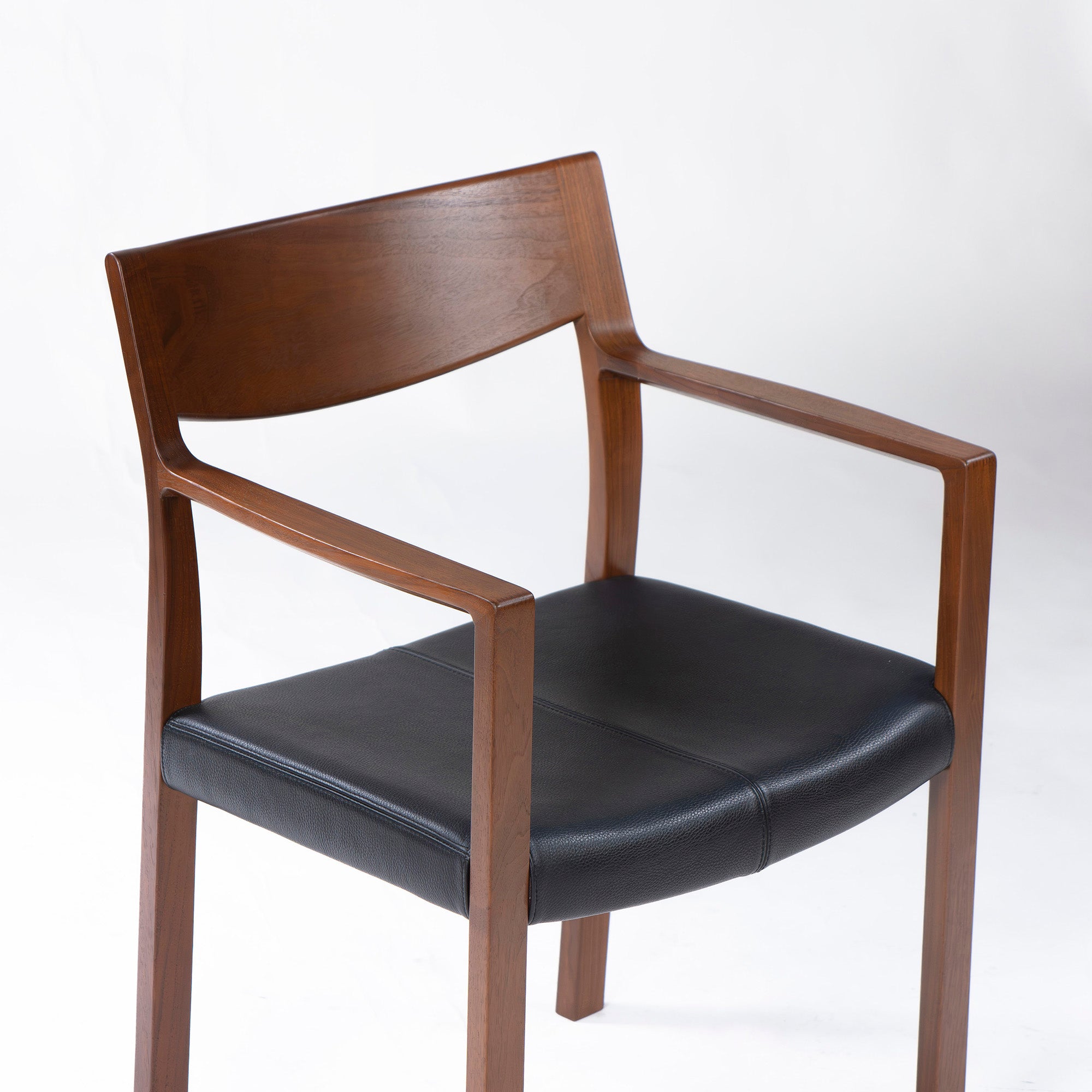 ダイニングチェア カンディハウス CondeHouse レジェーロ LEGGERO アームチェア ウォールナット 本革 レザー ナチュラル 北欧 和モダン