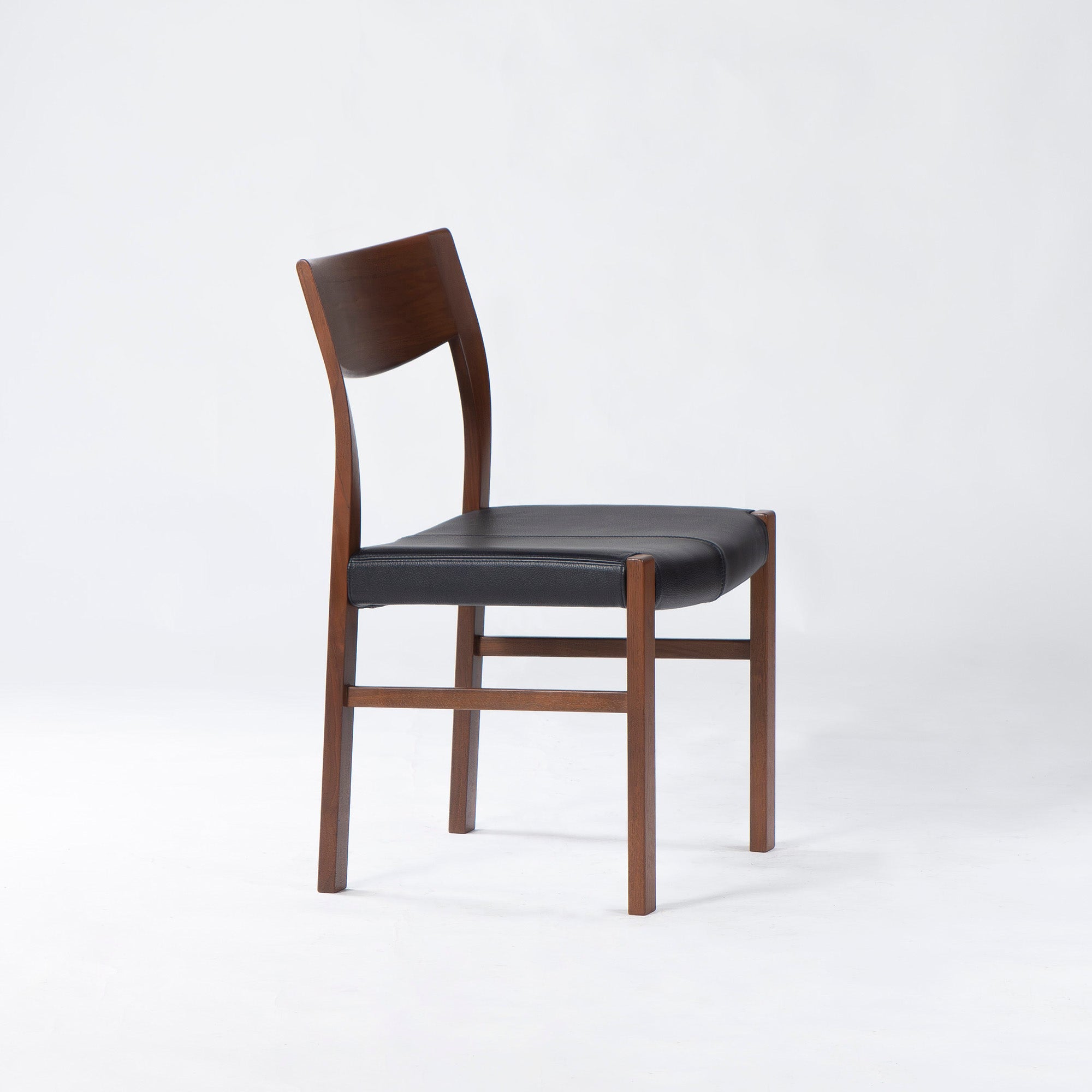 ダイニングチェア カンディハウス CondeHouse レジェーロ LEGGERO サイドチェア S ウォールナット 本革 レザー ナチュラル 北欧 和モダン