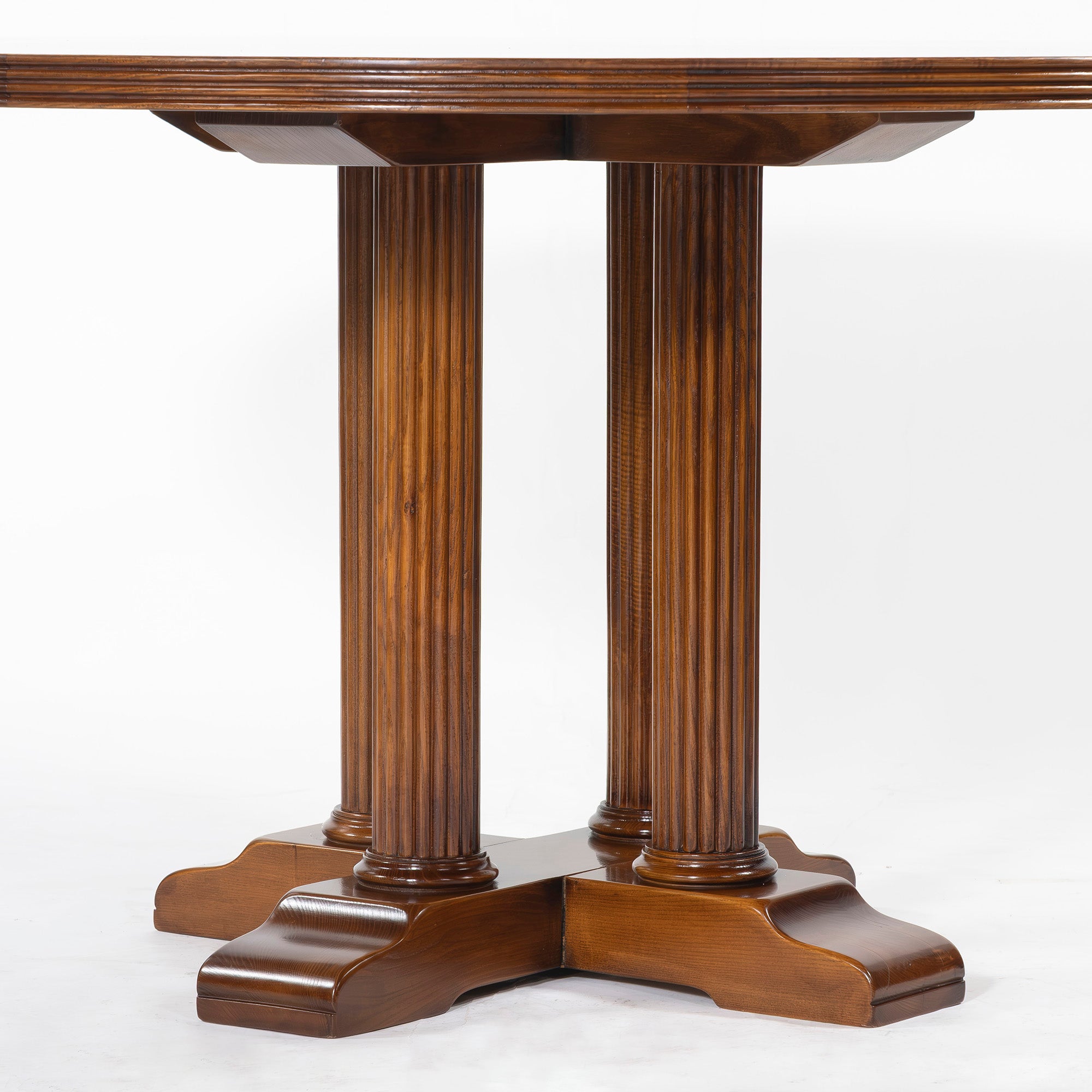 ダイニングテーブル バロッサバレンティ VARO,S.A. VALENTI ラウンドテーブル ウォールナット スペイン製 アンティーク クラシック 円卓