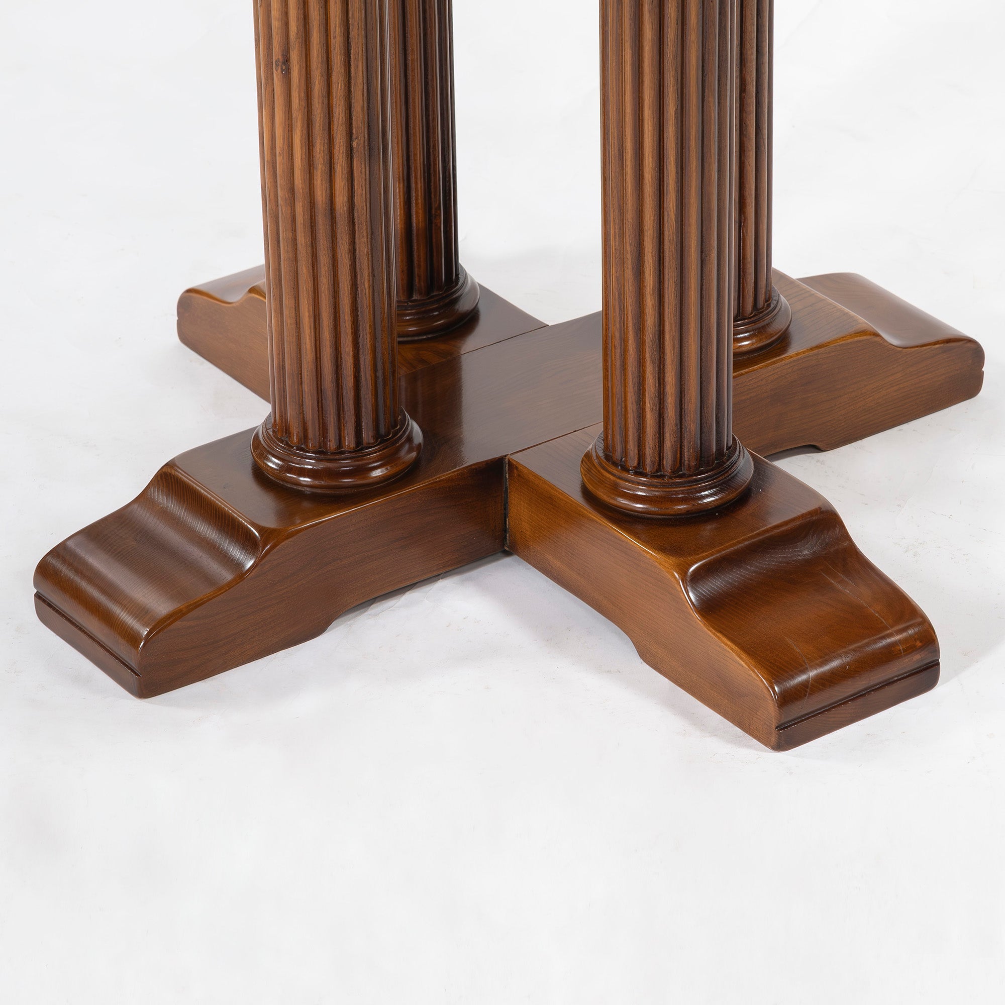 ダイニングテーブル バロッサバレンティ VARO,S.A. VALENTI ラウンドテーブル ウォールナット スペイン製 アンティーク クラシック 円卓