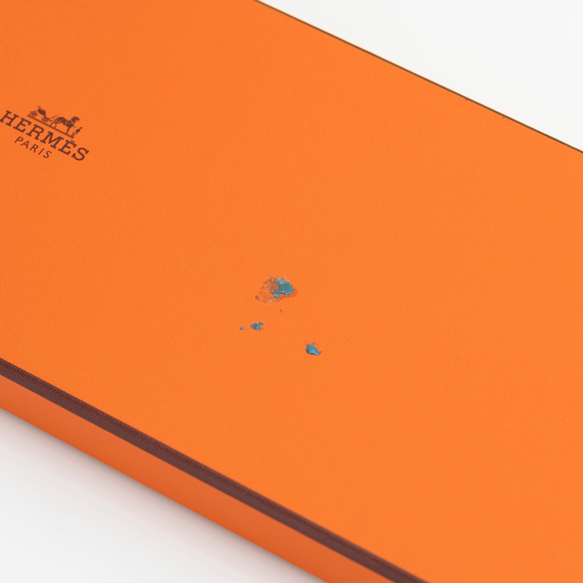 エルメス HERMES  Hロゴ 総柄 ネクタイ ネイビー ブルー  シルク100% 【箱付】(1)