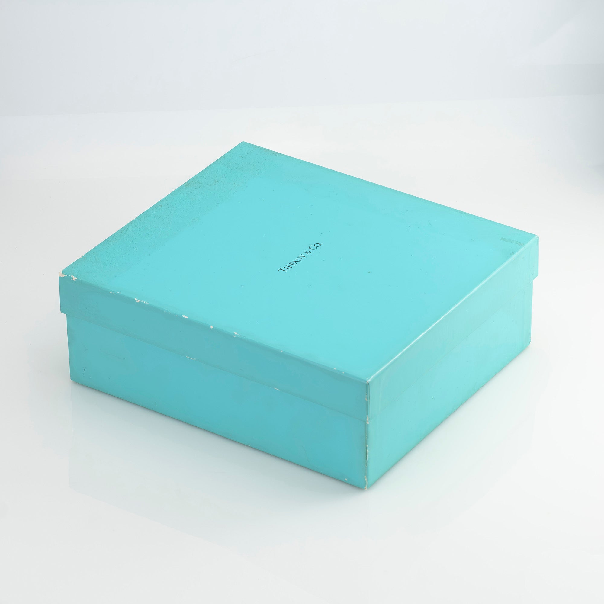 ティファニー TIFFANY＆Co. アトラス ピルスナーグラス ペア 日本製 クリスタル ローマ数字カット ガラス ビアグラス 【箱付】(2)