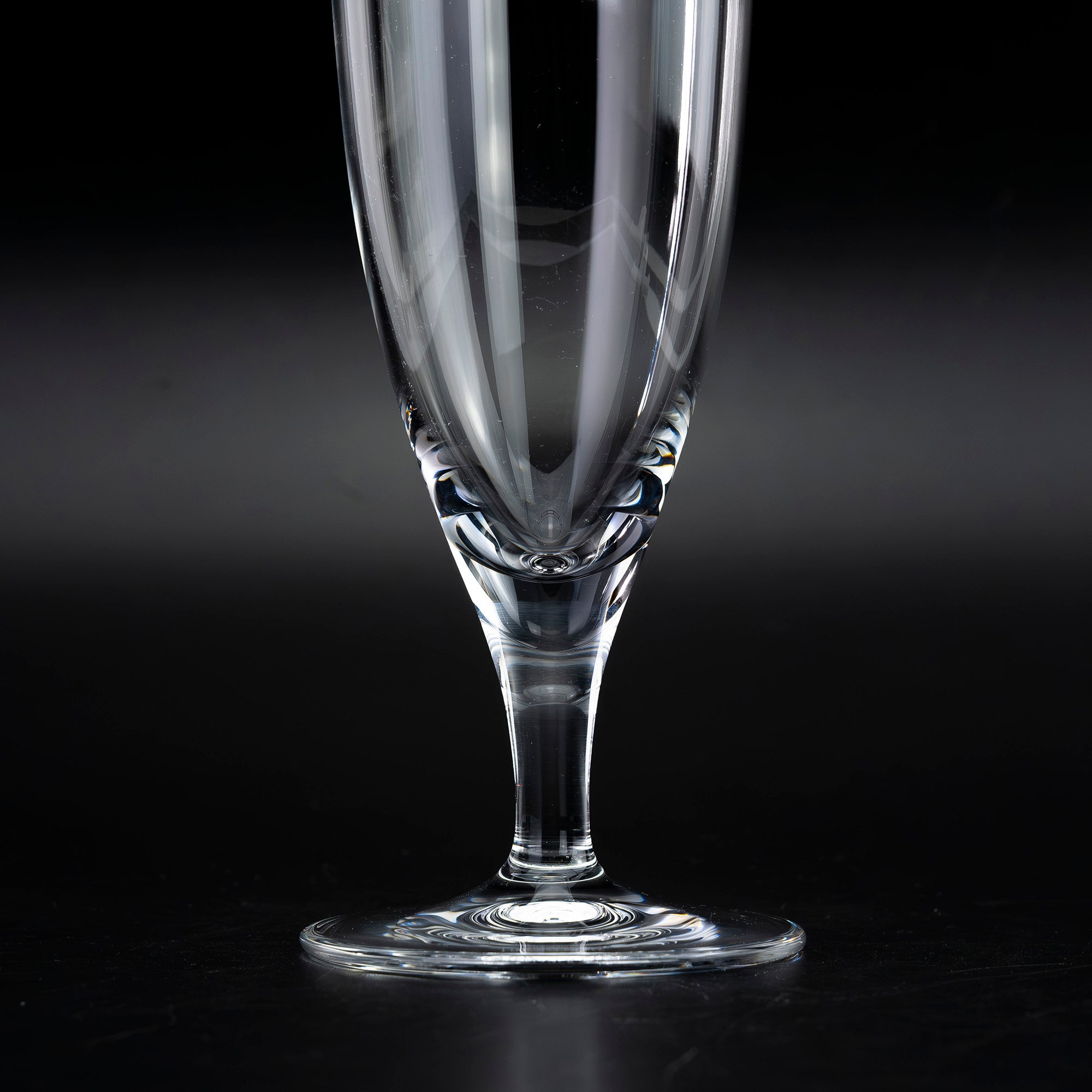 ティファニー TIFFANY＆Co. アトラス ピルスナーグラス ペア 日本製 クリスタル ローマ数字カット ガラス ビアグラス 【箱付】(4)