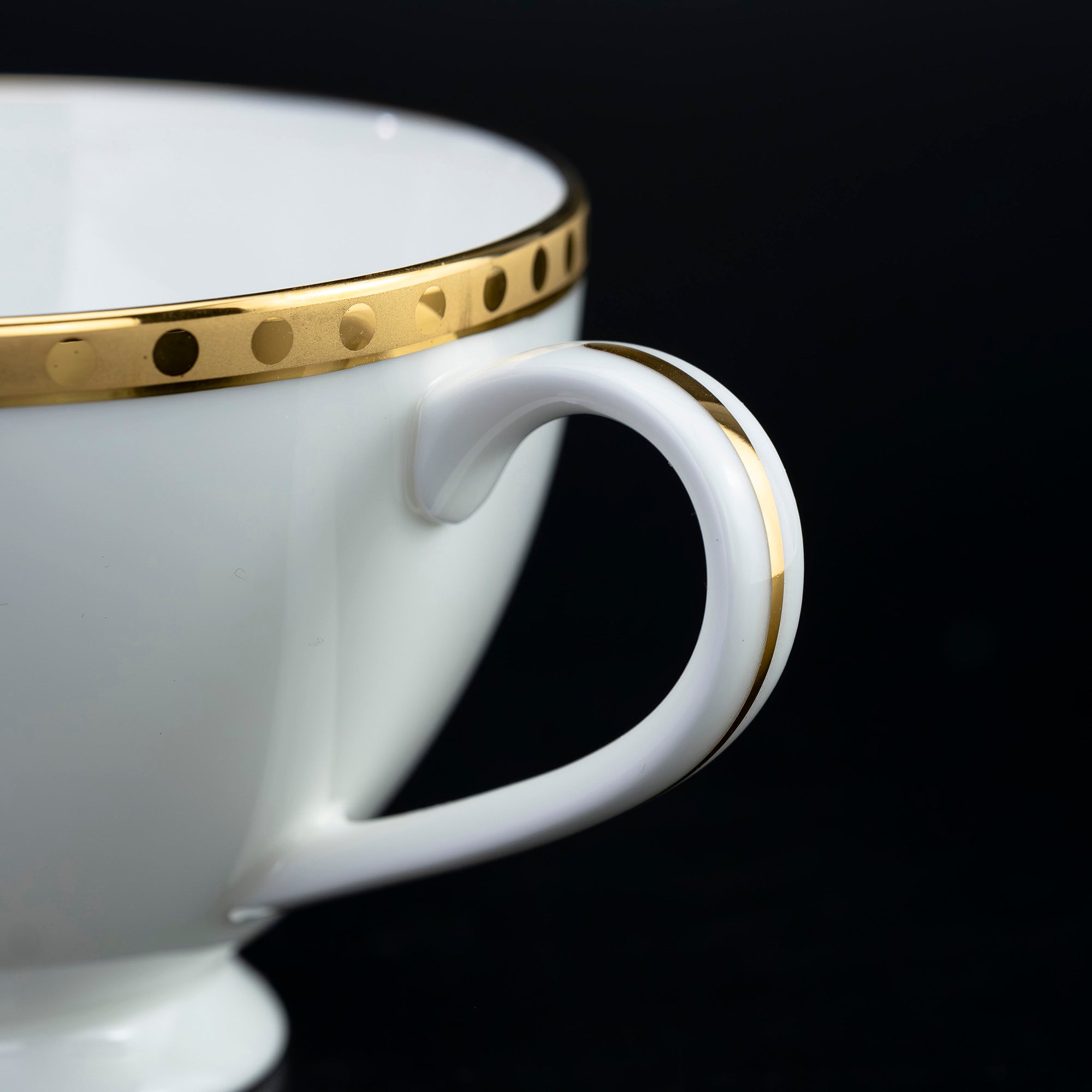 ティファニー　ゴールドバンド　ティーカップ　カップ＆ソーサー　6客セット ティファニー TIFFANY&Co. ゴールドバンド カップ＆ソーサー ティー