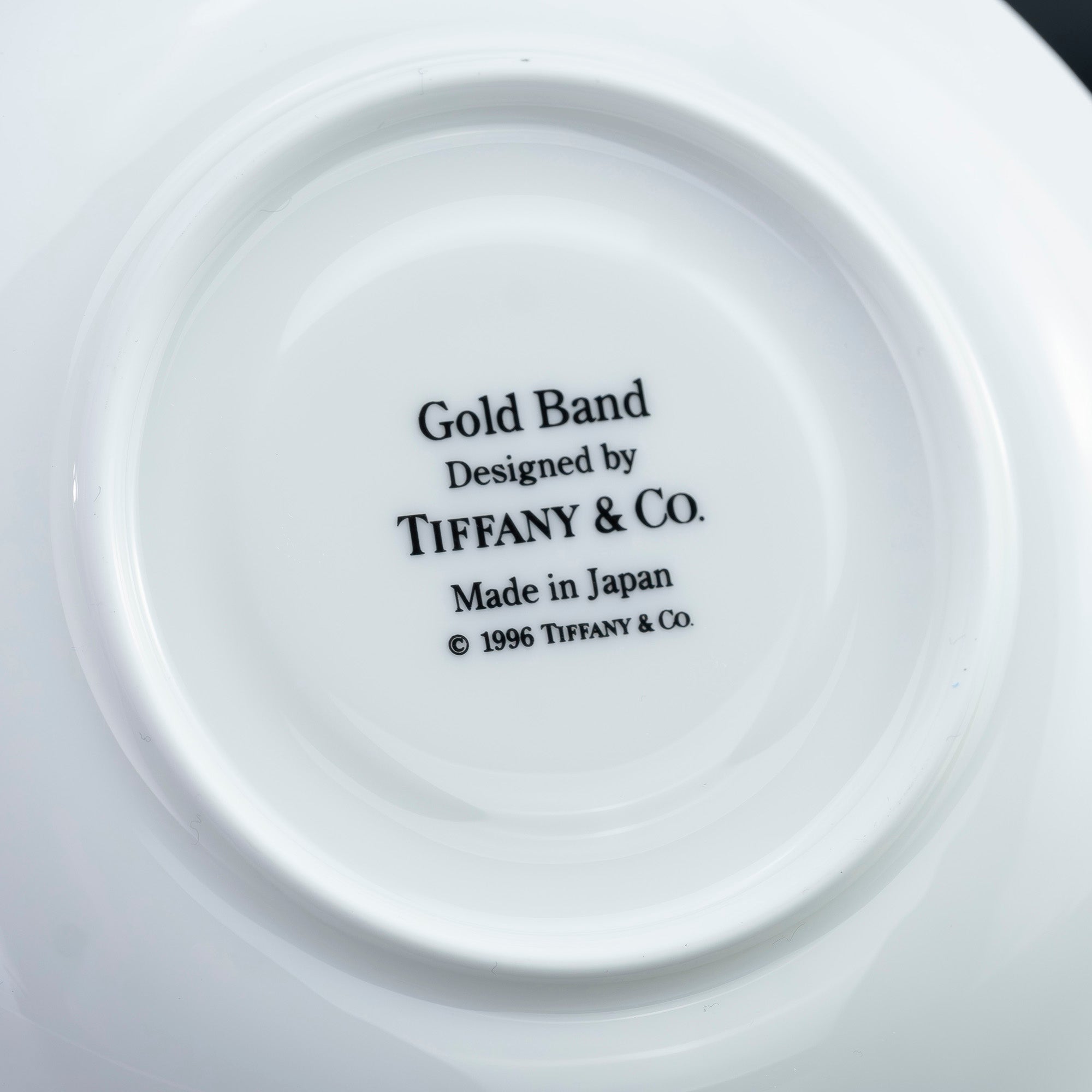 ティファニー TIFFANY&Co. ゴールドバンド カップ＆ソーサー ティーカップ セット【箱付】