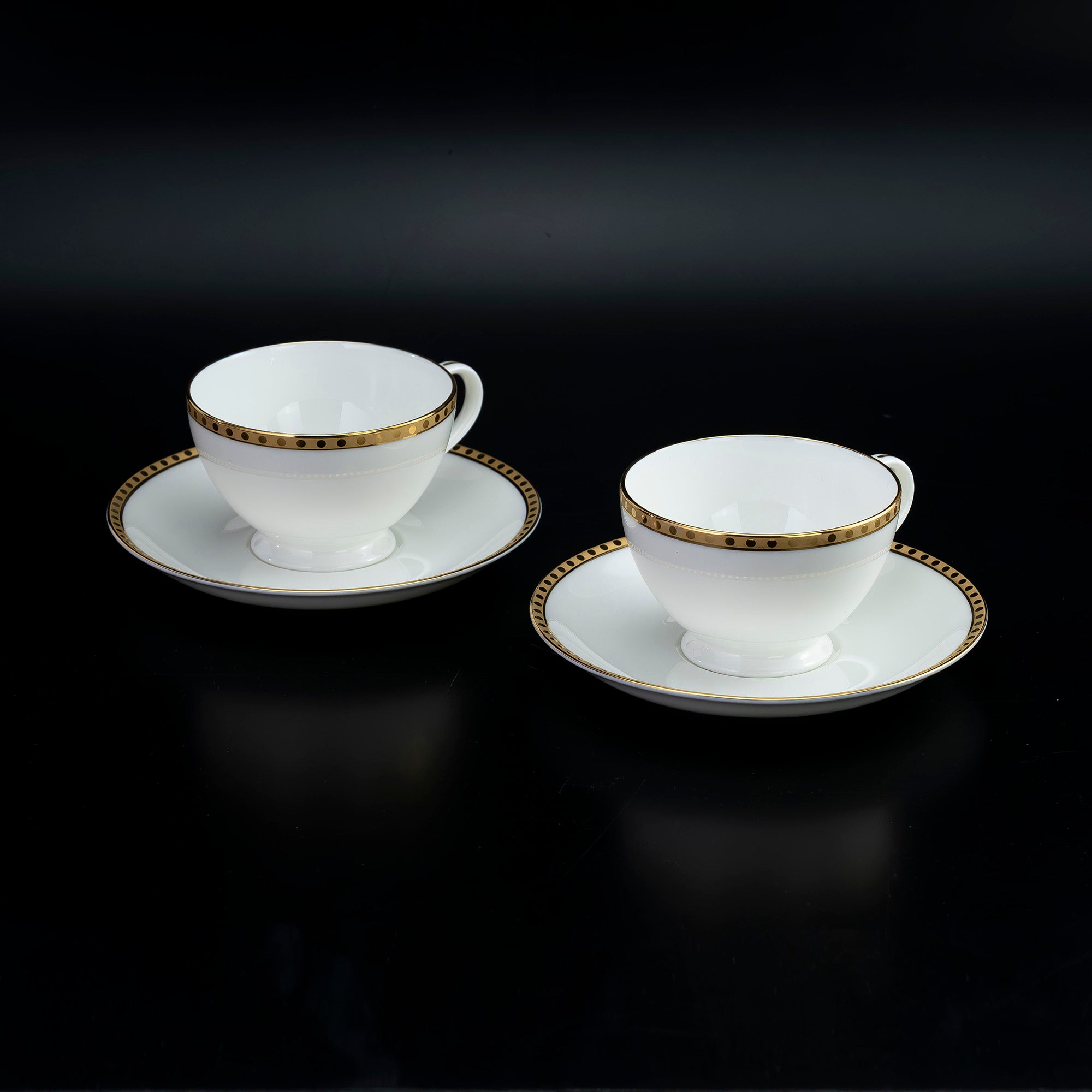 ティファニー TIFFANY&Co. ゴールドバンド カップ＆ソーサー ティーカップ セット【箱付】