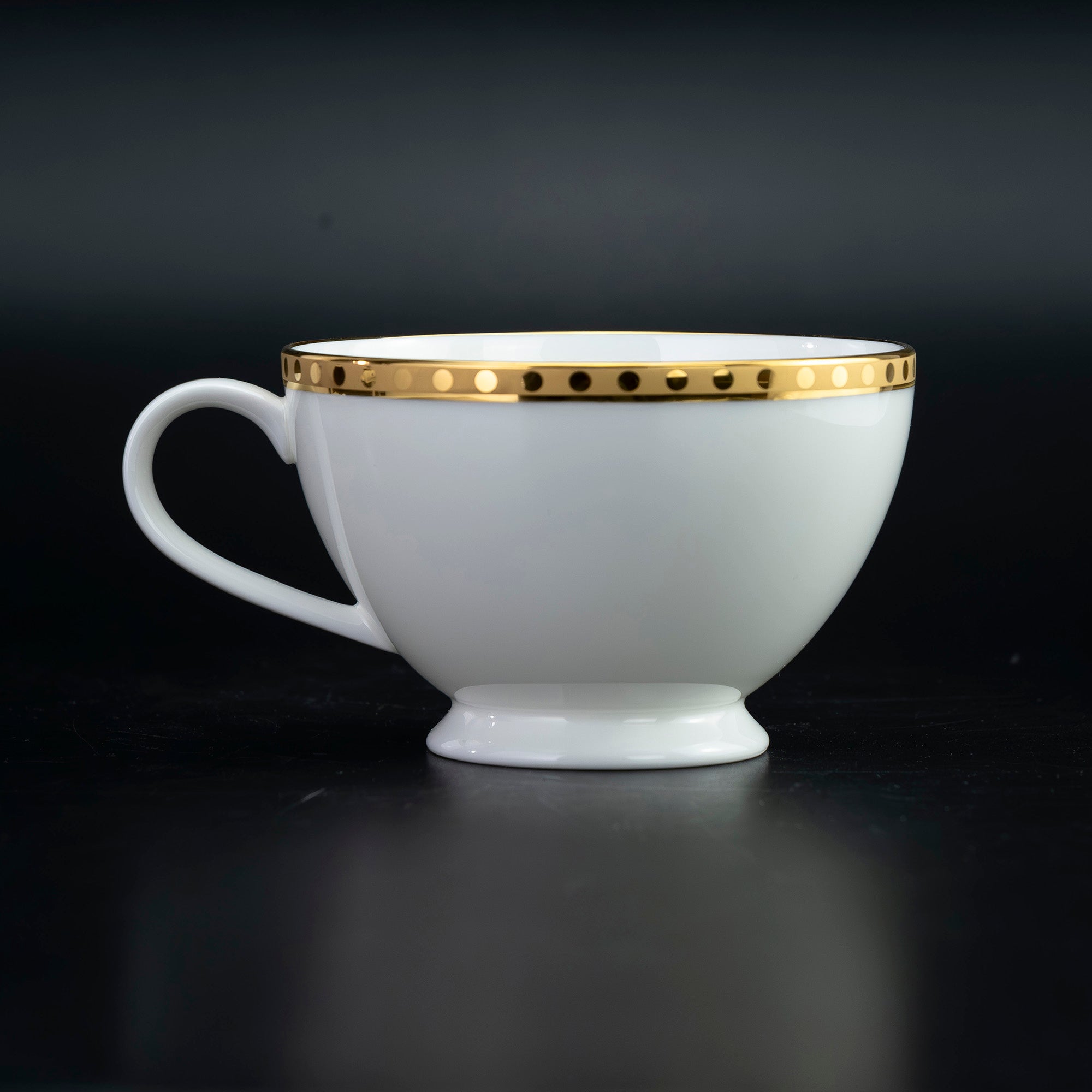 ティファニー TIFFANY&Co. ゴールドバンド カップ＆ソーサー ティーカップ セット【箱付】