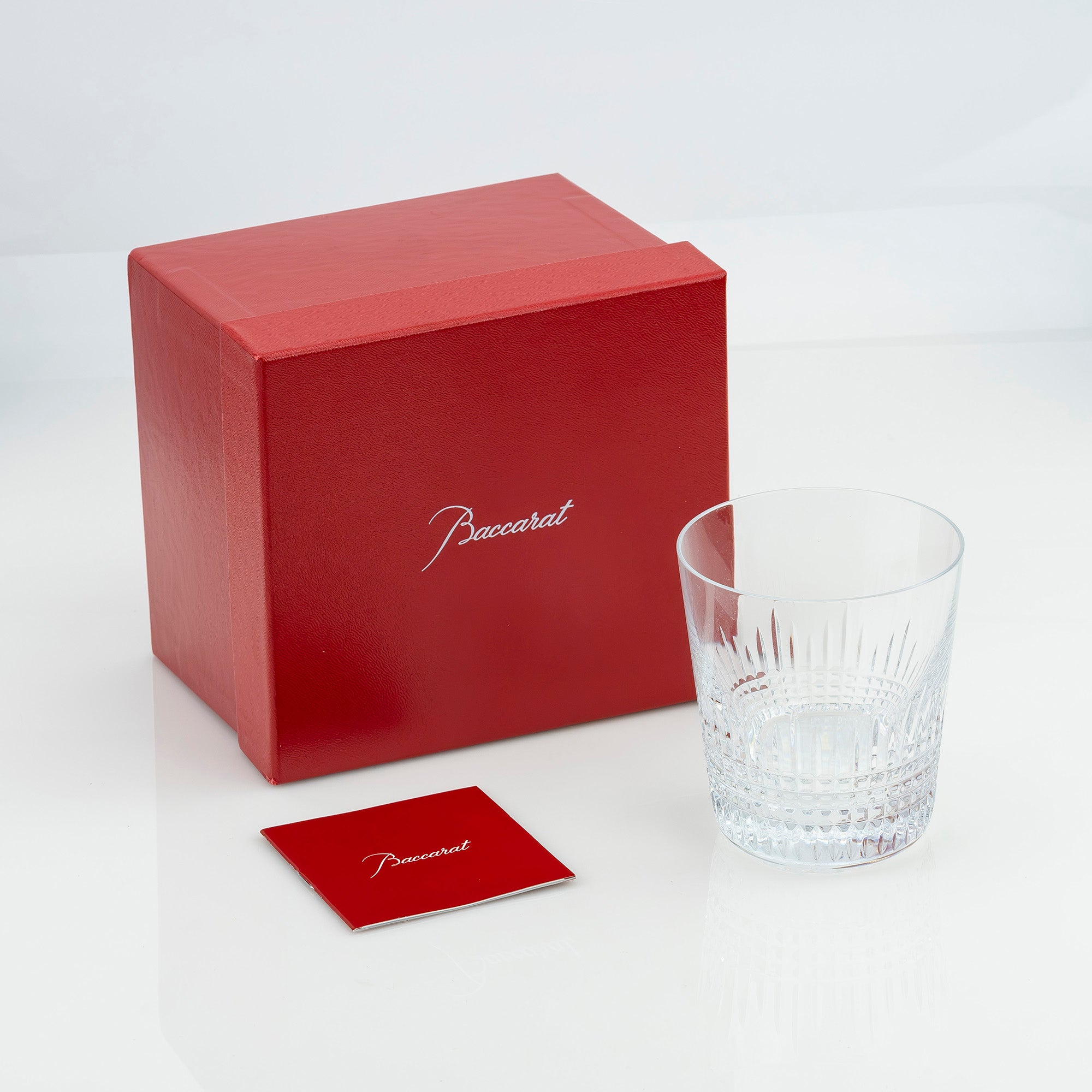 バカラ Baccarat ナンシー オールドファッションドグラス 1客 箱・冊子付き クリスタル ロックグラス フランス製【美品】