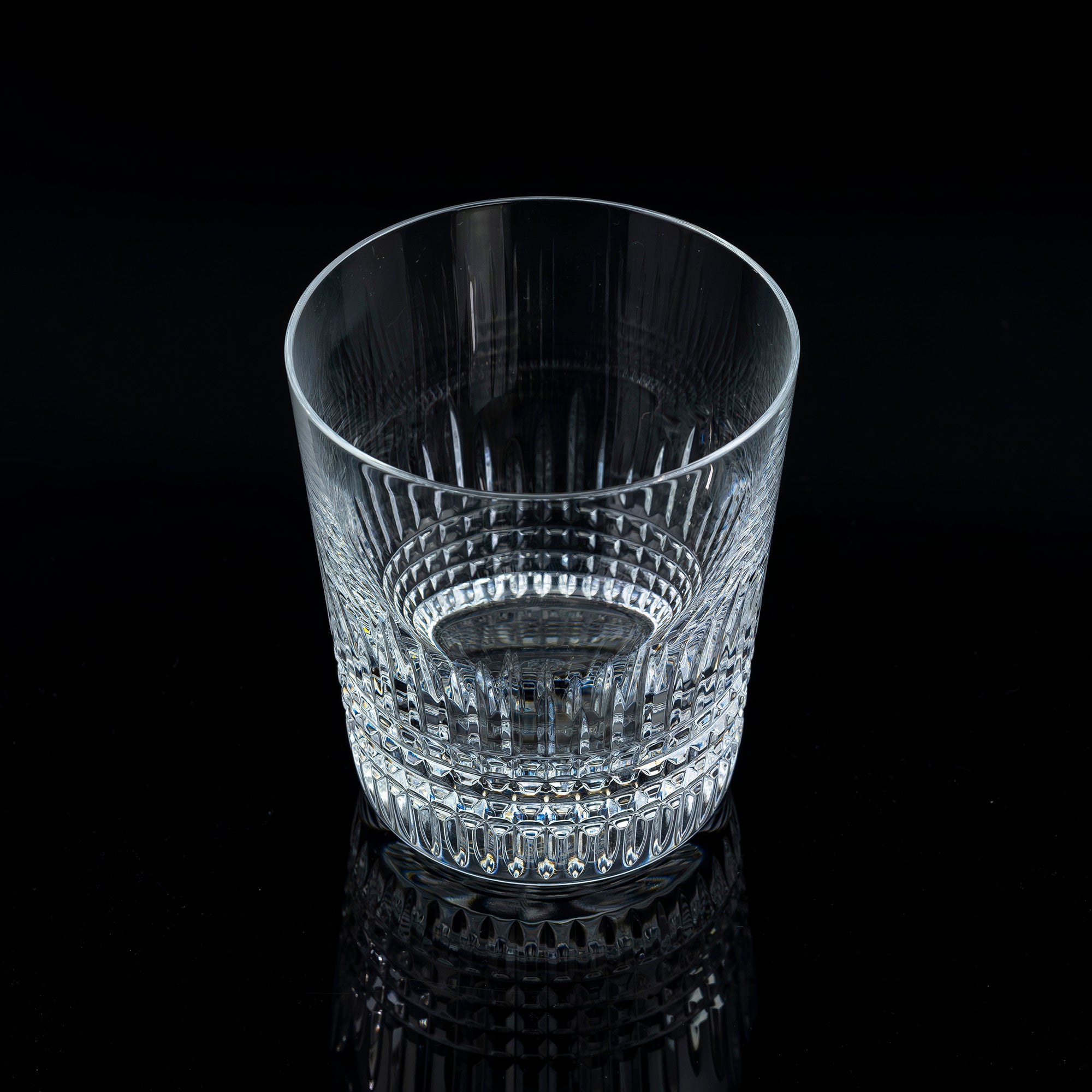 バカラ Baccarat ナンシー オールドファッションドグラス 1客 箱・冊子付き クリスタル ロックグラス フランス製【美品】