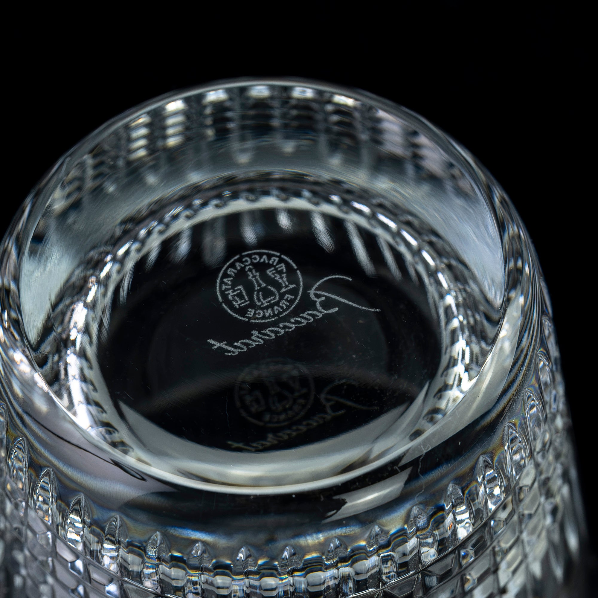 バカラ Baccarat ナンシー オールドファッションドグラス 1客 箱・冊子付き クリスタル ロックグラス フランス製【美品】