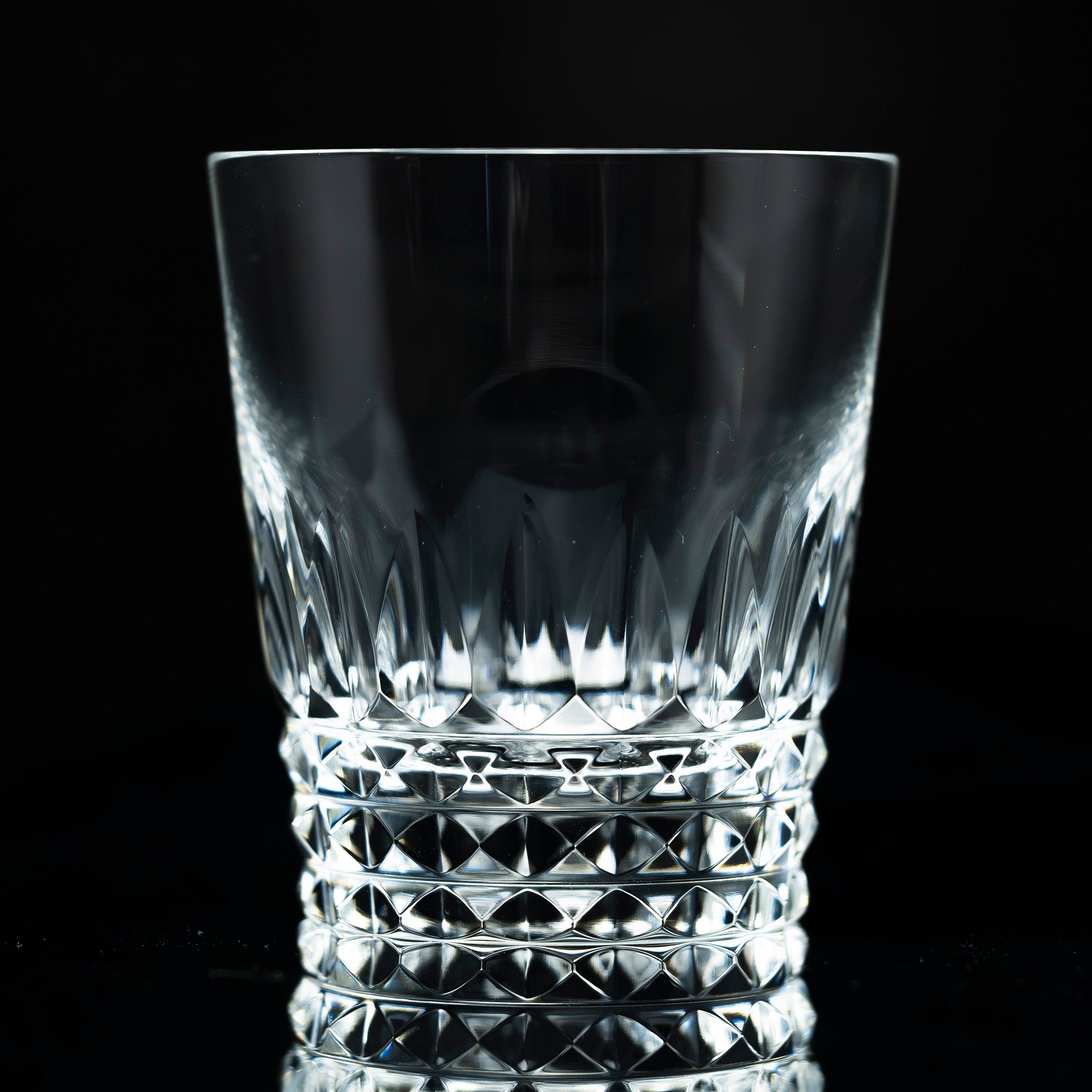 バカラ Baccarat ピカデリー オールドファッションドグラス ペア 箱・冊子付き クリスタル ロックグラス フランス製【美品】