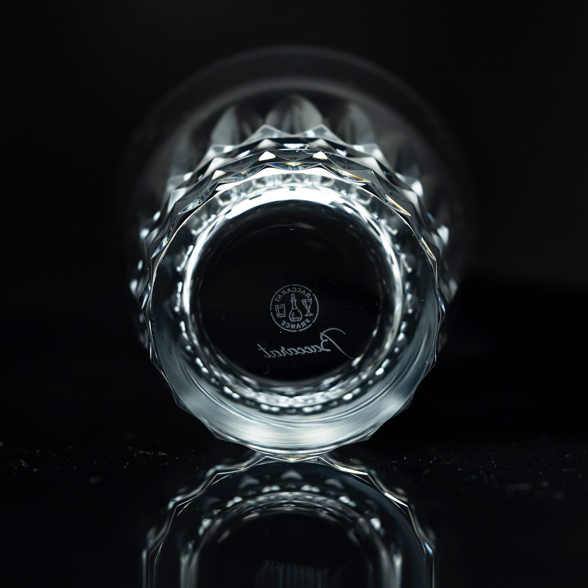 バカラ Baccarat ピカデリー オールドファッションドグラス ペア 箱・冊子付き クリスタル ロックグラス フランス製【美品】