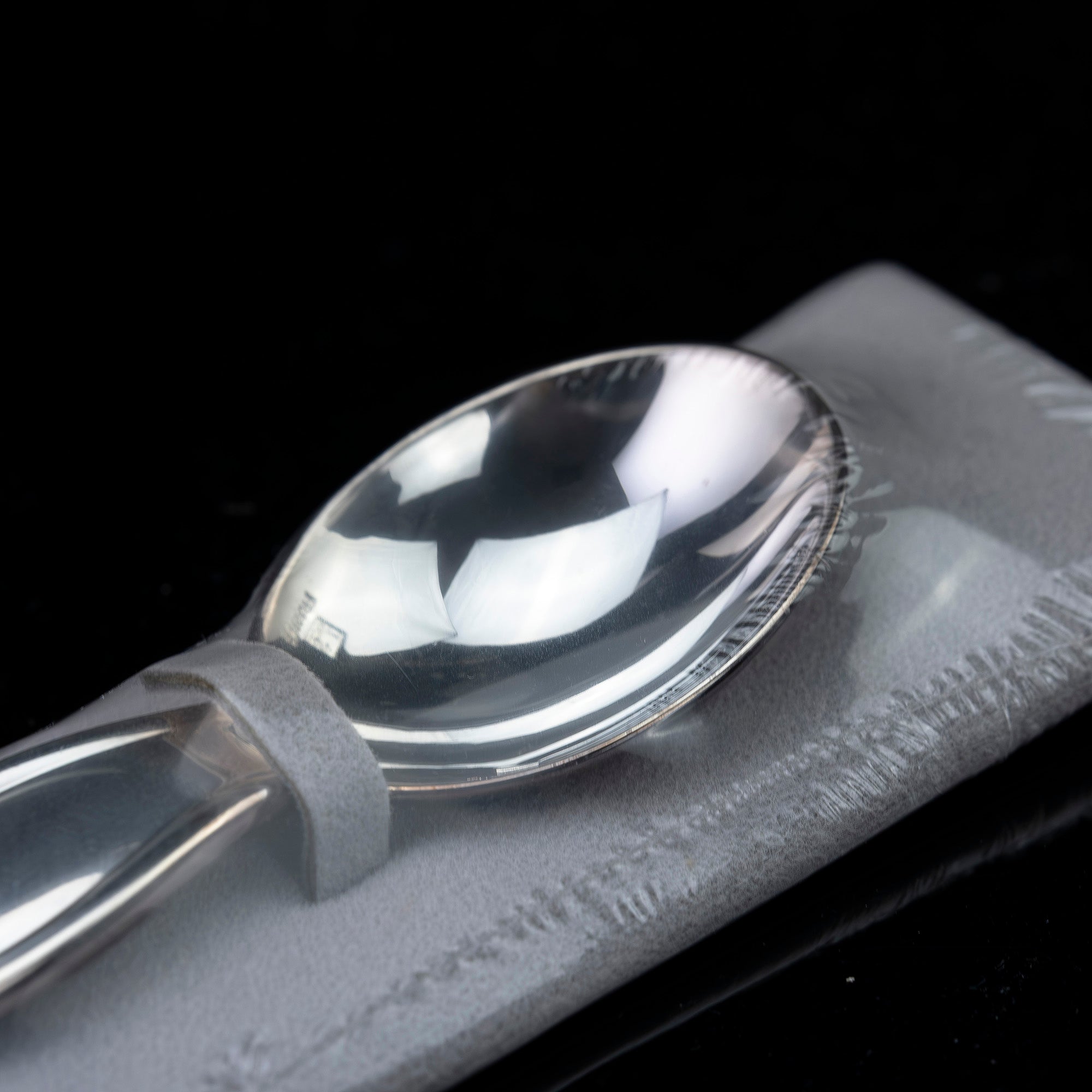 クリストフル Christofle ベビースプーン FOLLETTO フォレット 妖精モチーフ シルバーコーティング フランス製 【箱付】