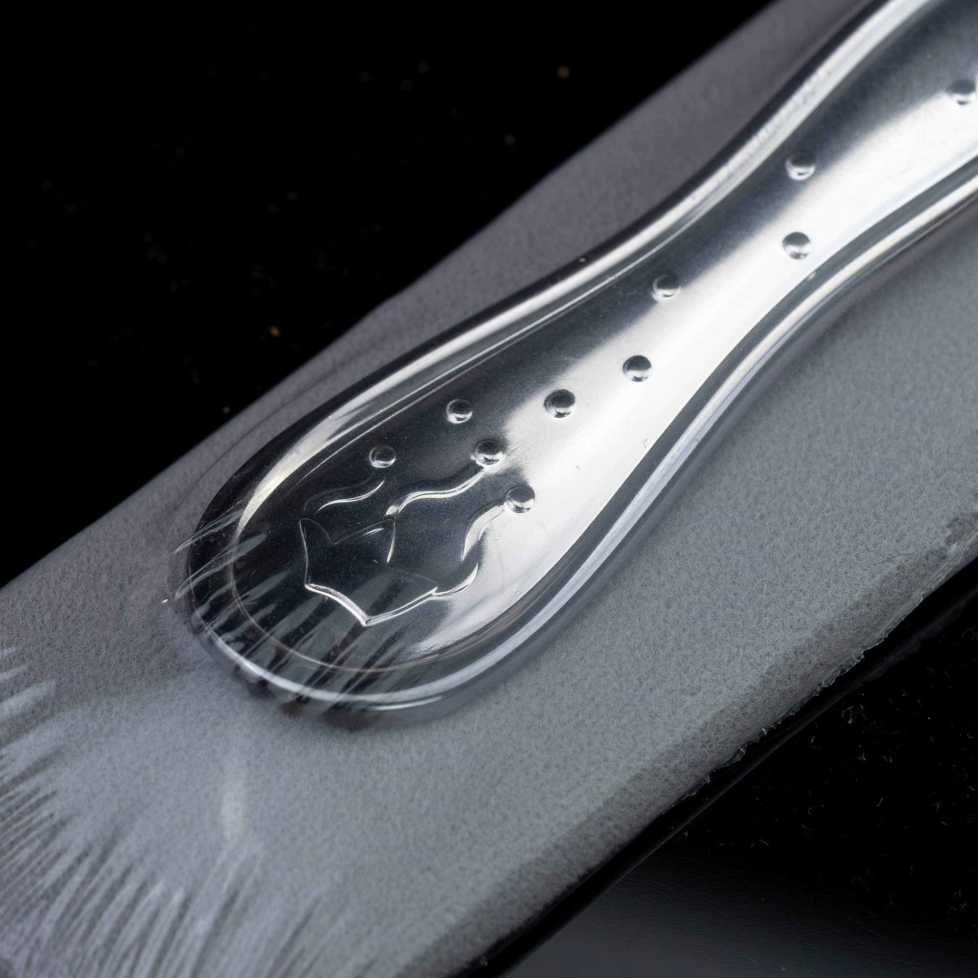 クリストフル Christofle ベビースプーン FOLLETTO フォレット 妖精モチーフ シルバーコーティング フランス製 【箱付】