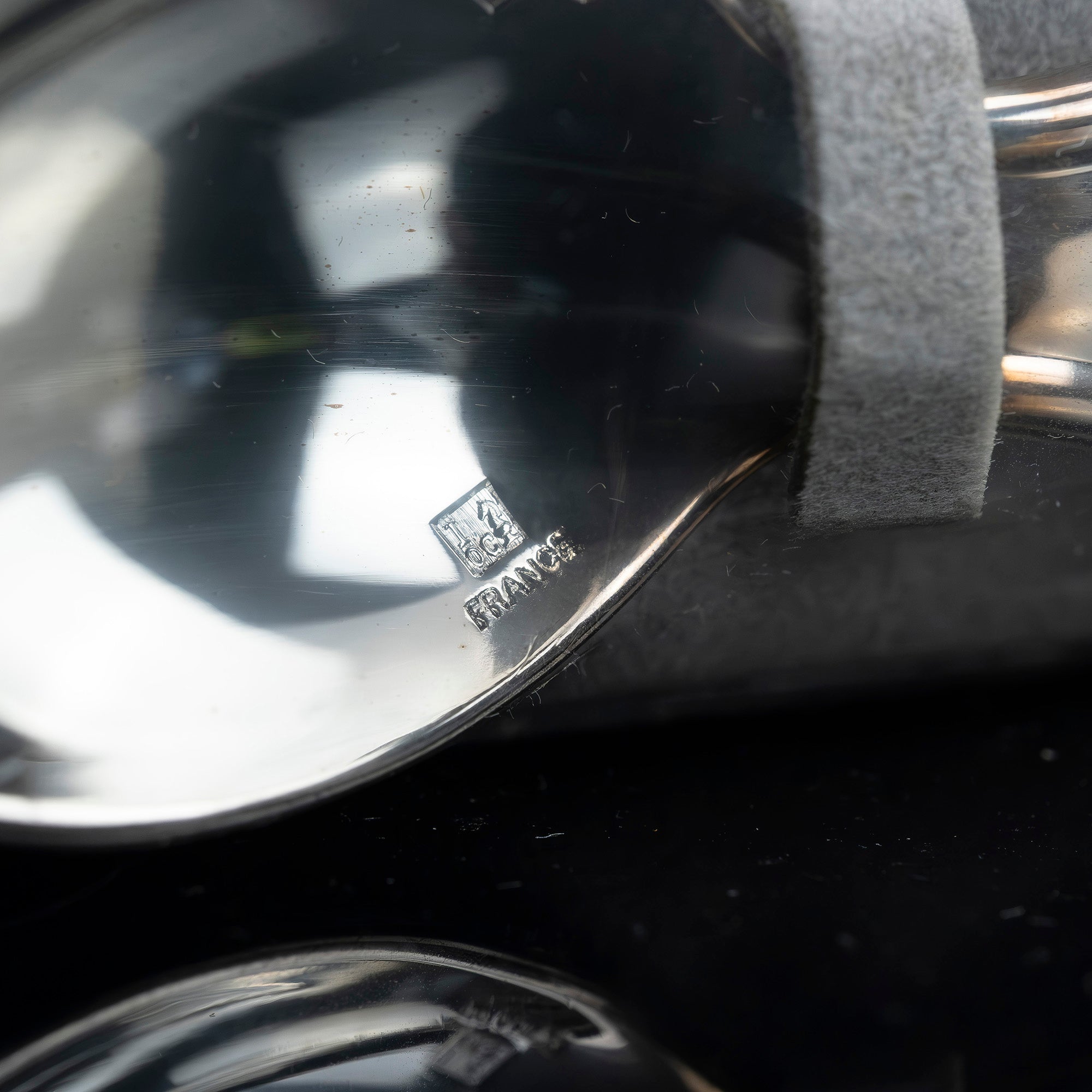 クリストフル Christofle ベビースプーン FOLLETTO フォレット 妖精モチーフ シルバーコーティング フランス製 【箱付】