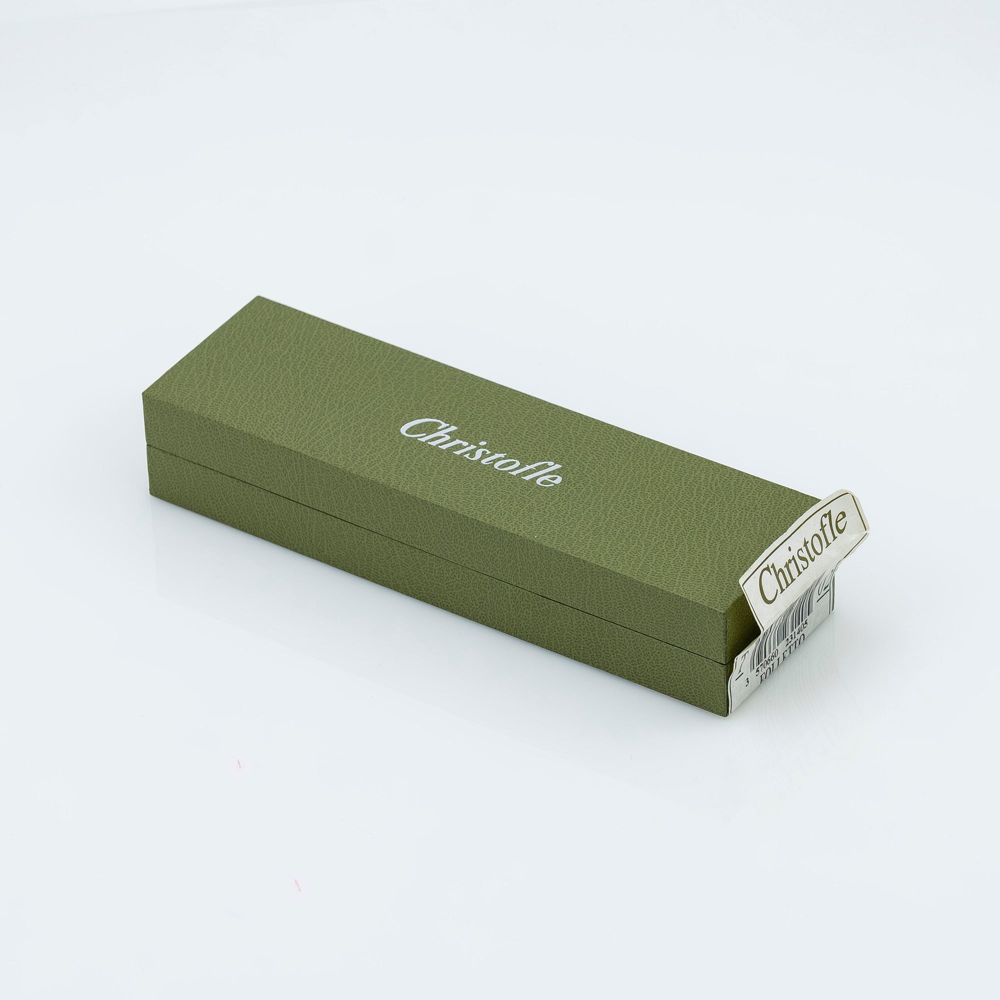 クリストフル Christofle ベビースプーン FOLLETTO フォレット 妖精モチーフ シルバーコーティング フランス製 【箱付】