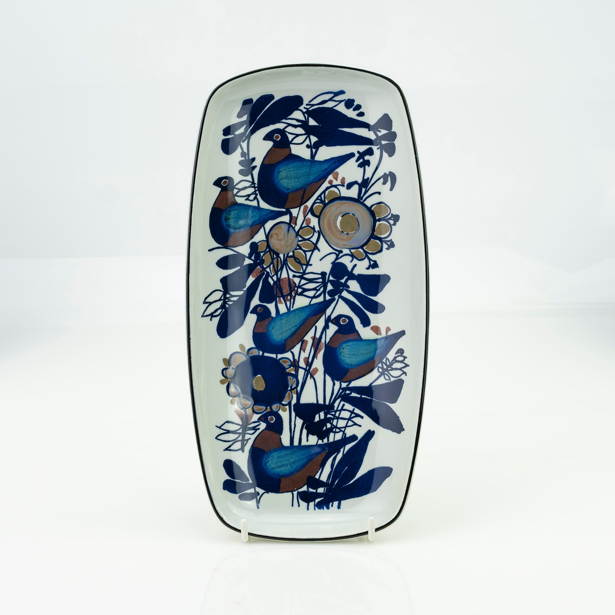 ロイヤルコペンハーゲン テネラ カリ・クリステンセン デザイン オーバルプレート 飾り皿 北欧 ヴィンテージ