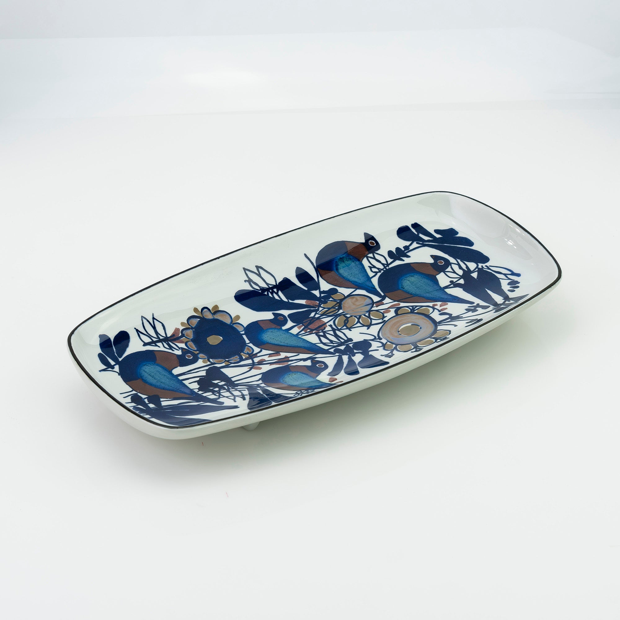 ロイヤルコペンハーゲン テネラ カリ・クリステンセン デザイン オーバルプレート 飾り皿 北欧 ヴィンテージ