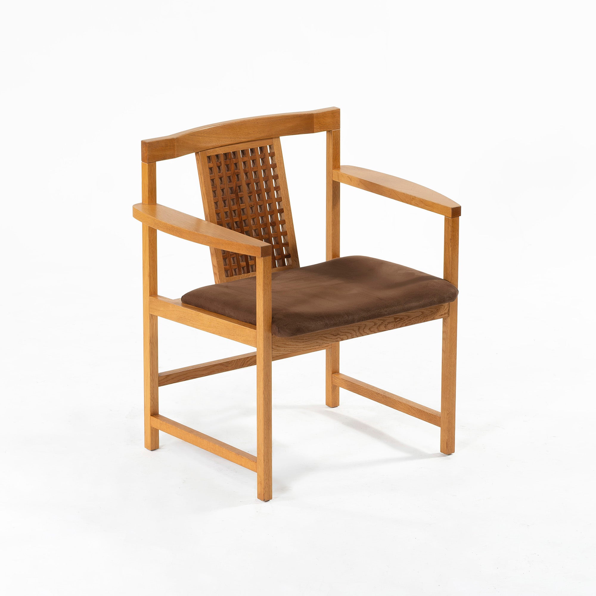 ダイニングチェア 和モダンデザイン オーク×ウォールナット アームチェア (1) 無垢材 ジャパンディ 北欧 ナチュラルモダン シンプル