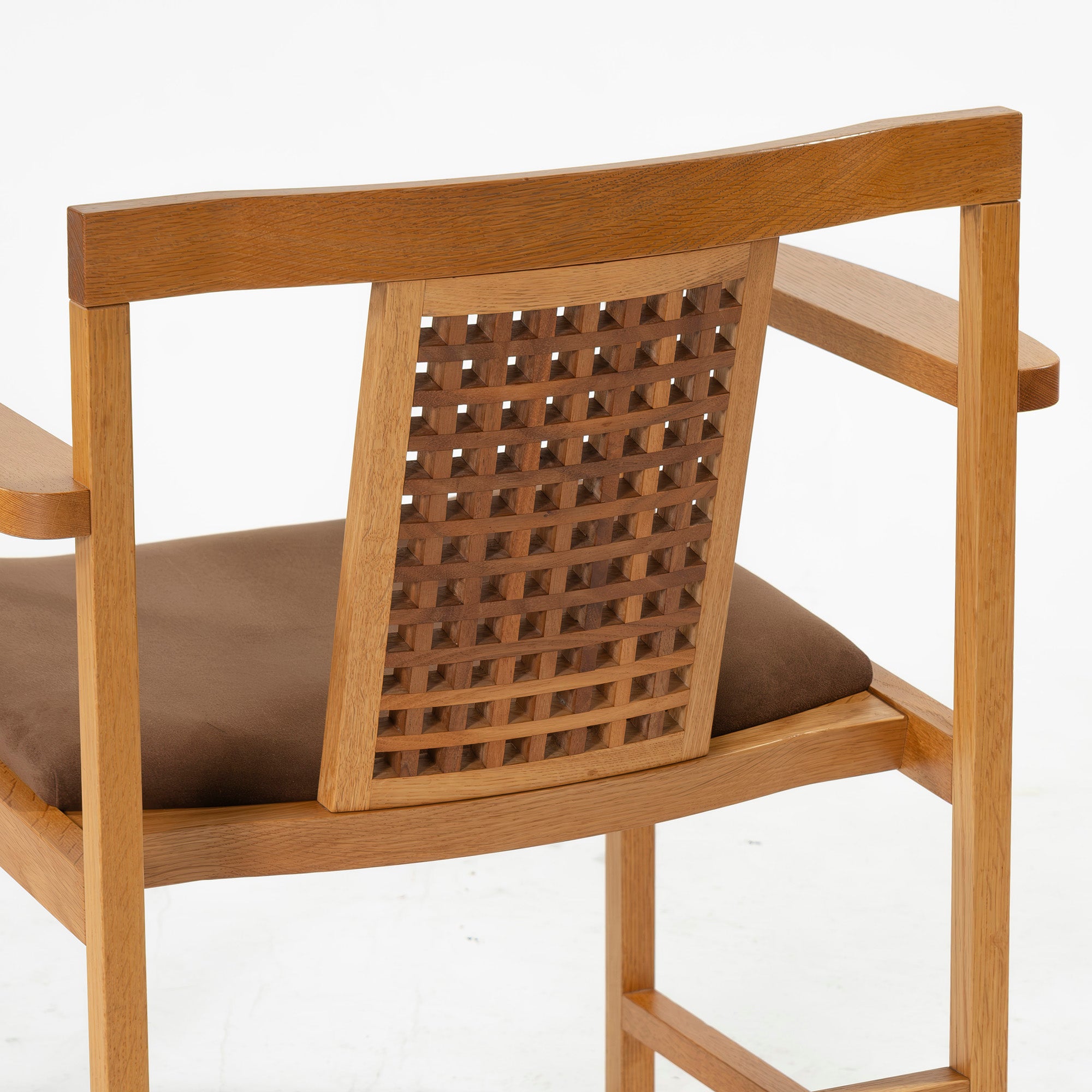 ダイニングチェア 和モダンデザイン オーク×ウォールナット アームチェア (1) 無垢材 ジャパンディ 北欧 ナチュラルモダン シンプル