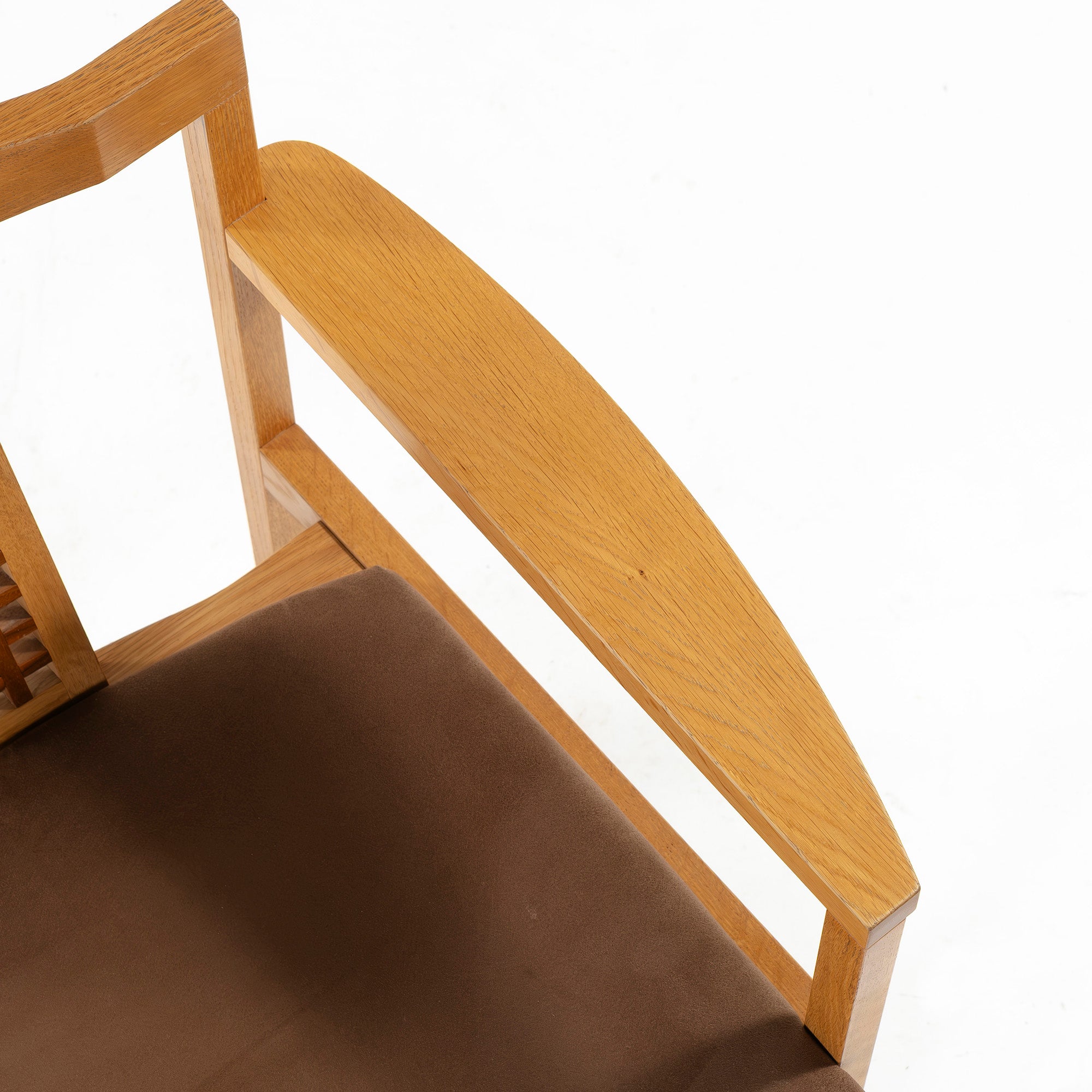 ダイニングチェア 和モダンデザイン オーク×ウォールナット アームチェア (1) 無垢材 ジャパンディ 北欧 ナチュラルモダン シンプル