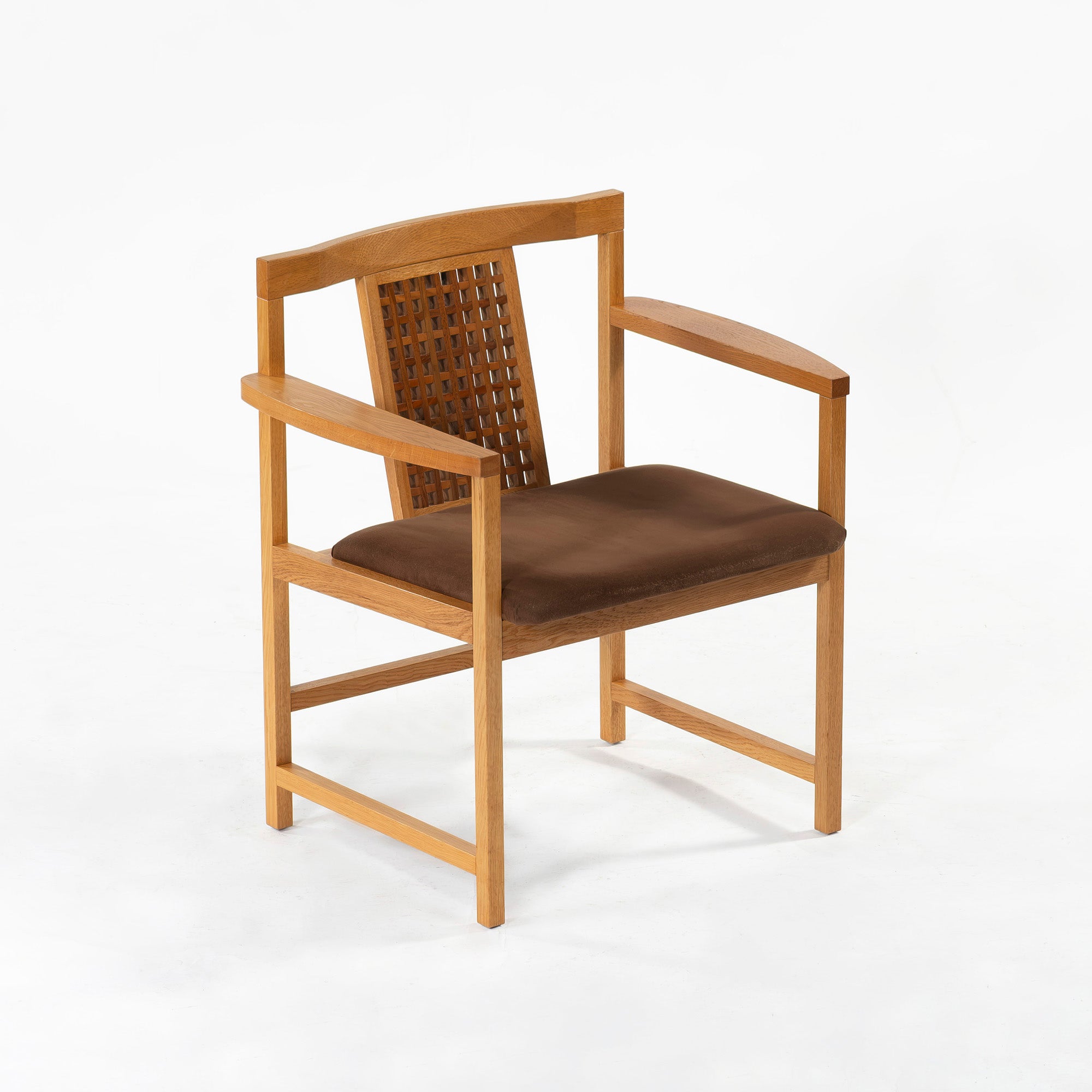 ダイニングチェア 和モダンデザイン オーク×ウォールナット アームチェア (2) 無垢材 ジャパンディ 北欧 ナチュラルモダン シンプル