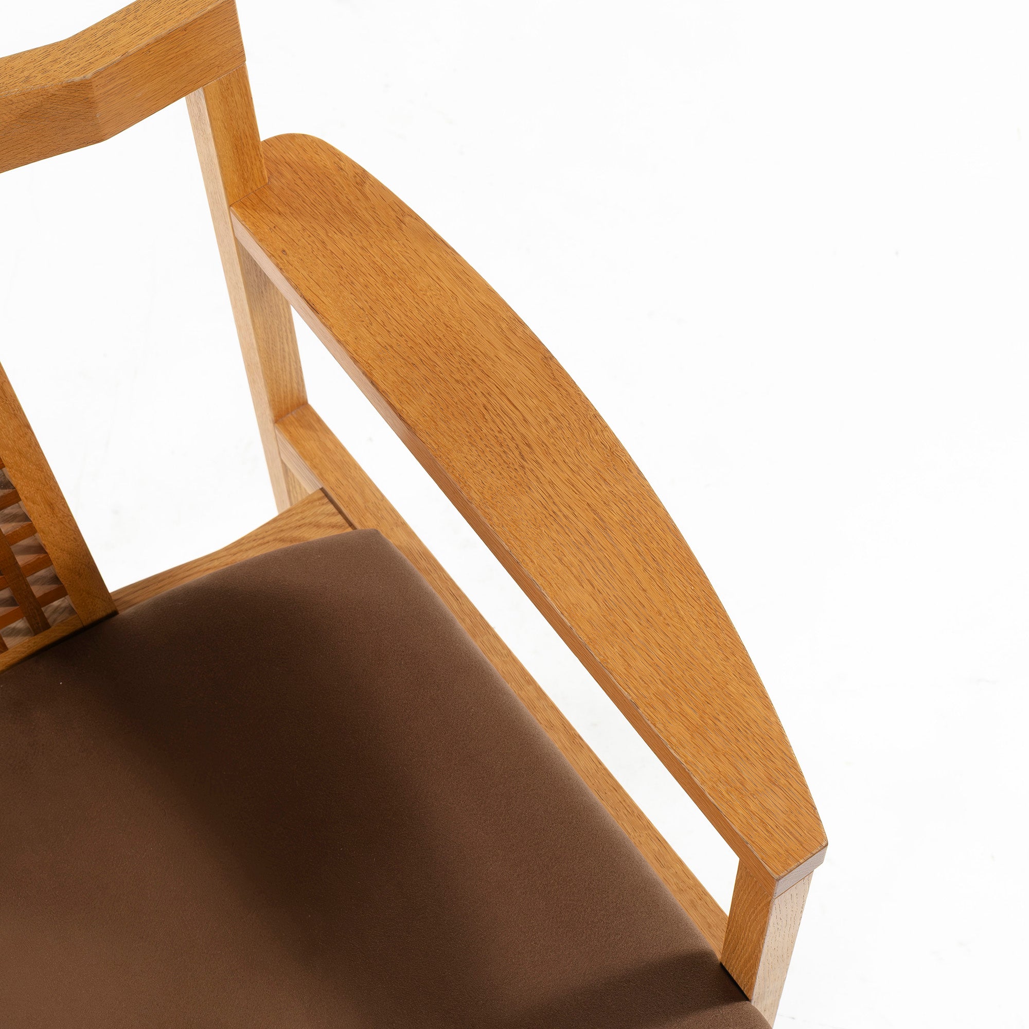 ダイニングチェア 和モダンデザイン オーク×ウォールナット アームチェア (2) 無垢材 ジャパンディ 北欧 ナチュラルモダン シンプル