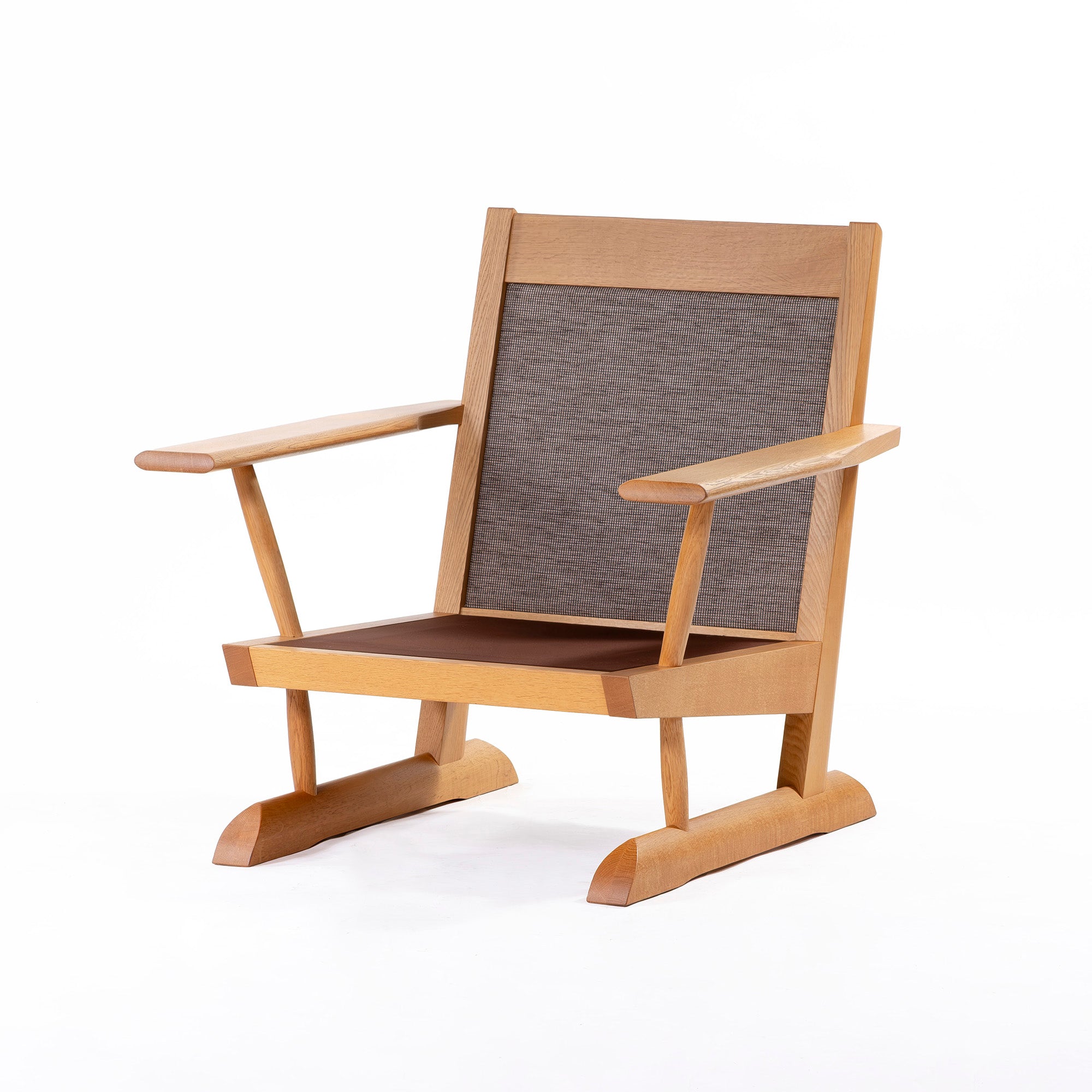 ソファ 飛騨産業 キツツキ HIDA KAYA カヤ 1Pソファ オーク無垢材 ファブリック 和モダン ナチュラル ラウンジチェア シングルソファ