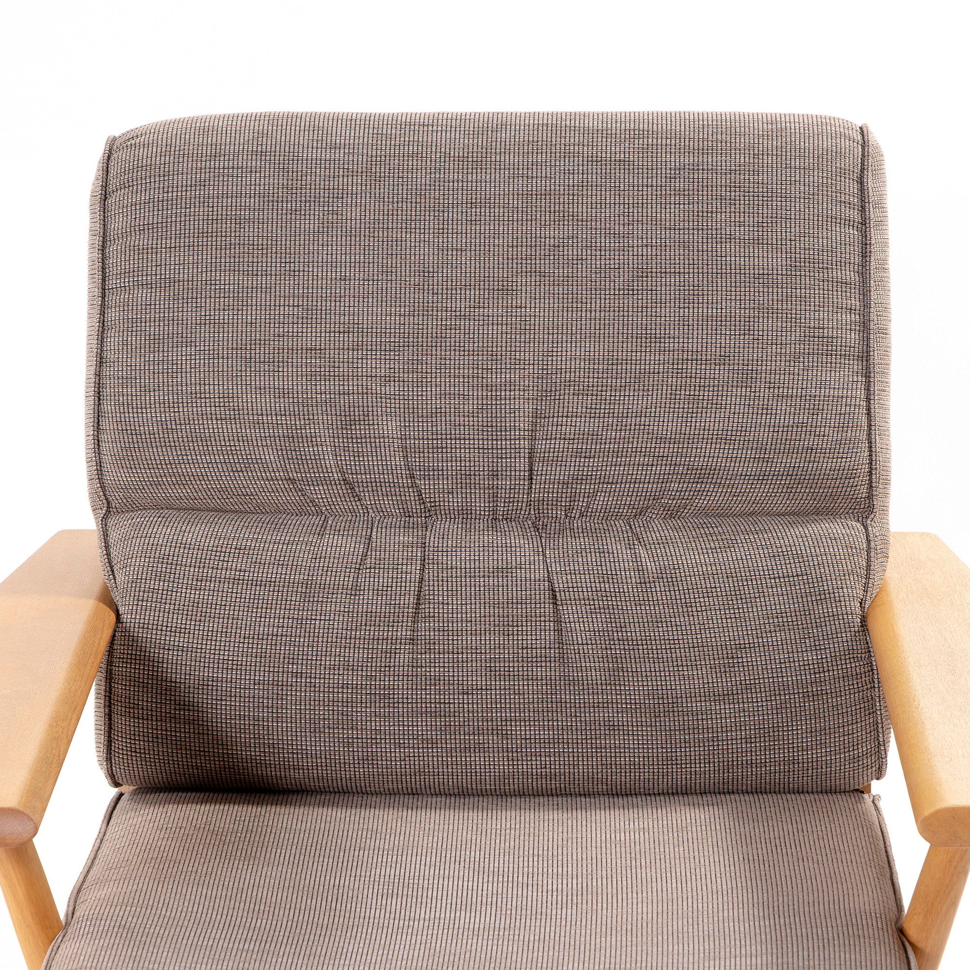 ソファ 飛騨産業 キツツキ HIDA KAYA カヤ 1Pソファ オーク無垢材 ファブリック 和モダン ナチュラル ラウンジチェア シングルソファ