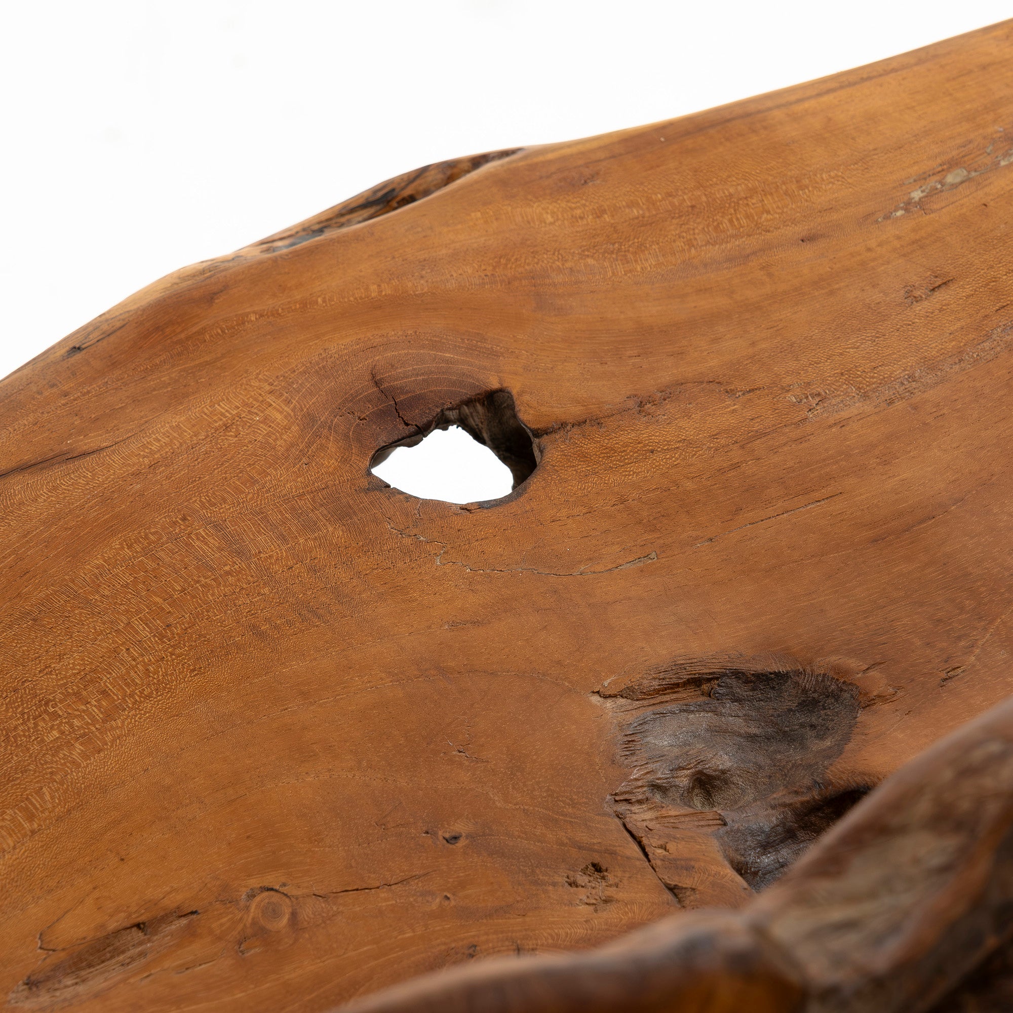 ベンチ 天然木1枚板 チーク古材 オールドチーク 無垢材 流木 オブジェ 一点物 アート 和モダン 和室 アジアン ヴィンテージ アンティーク