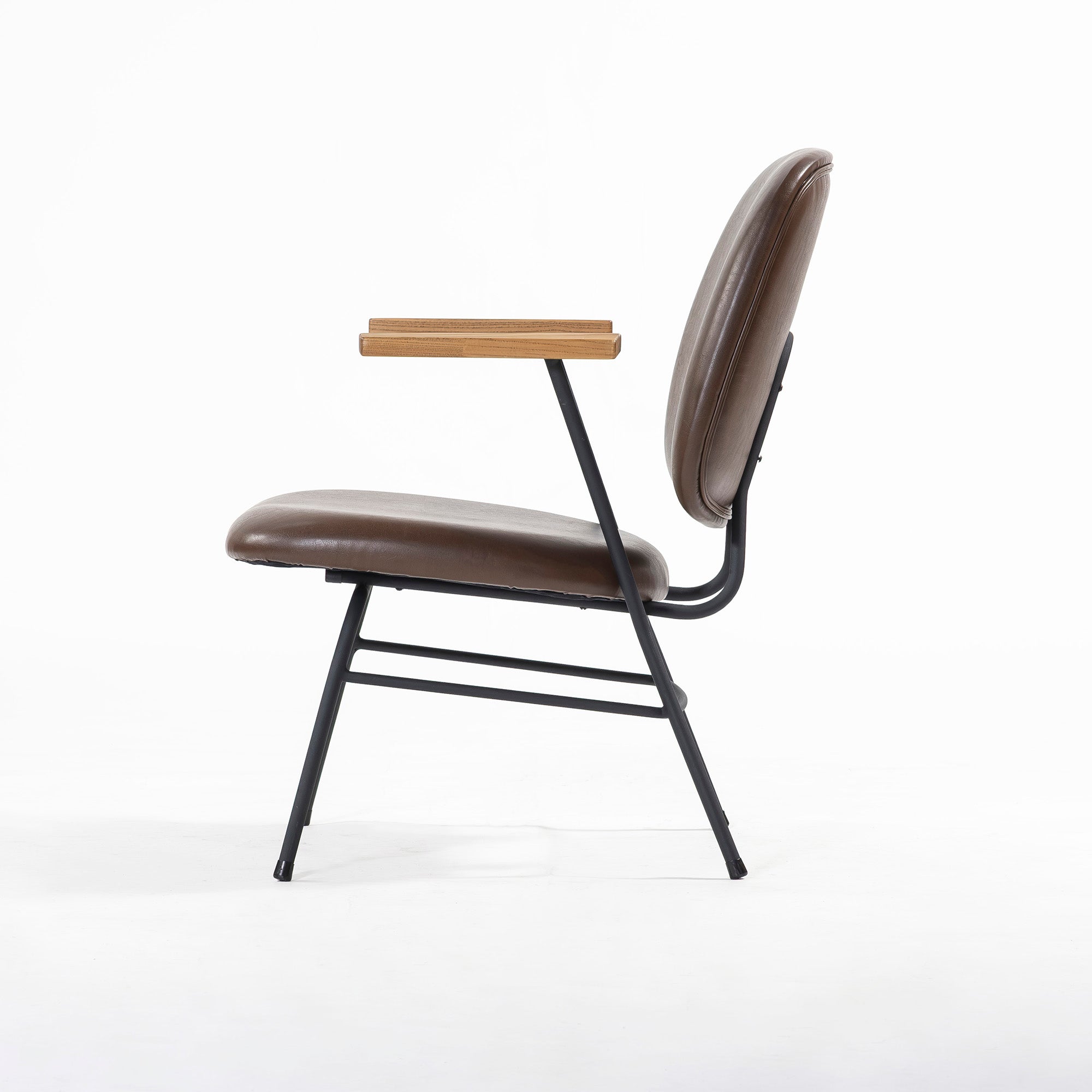 ラウンジチェア ノットアンティークス ABOCK アボックソファ(7) PVC タモ ◆展示品◆ ミッドセンチュリー インダストリアル カフェ 関家具