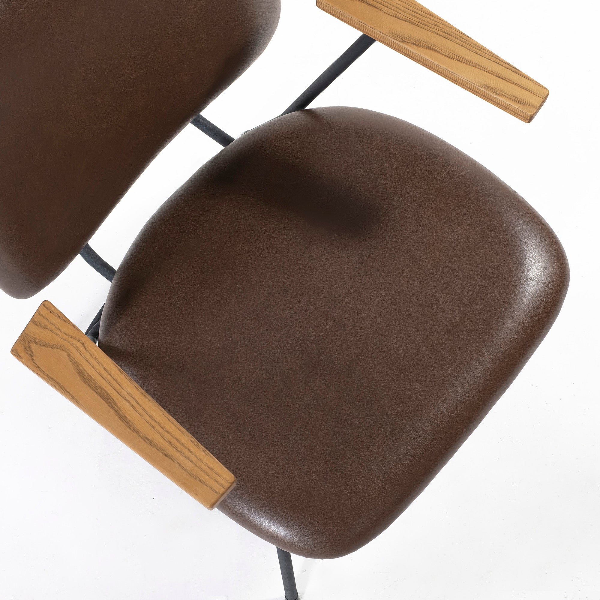 ラウンジチェア ノットアンティークス ABOCK アボックソファ(7) PVC タモ ◆展示品◆ ミッドセンチュリー インダストリアル カフェ 関家具