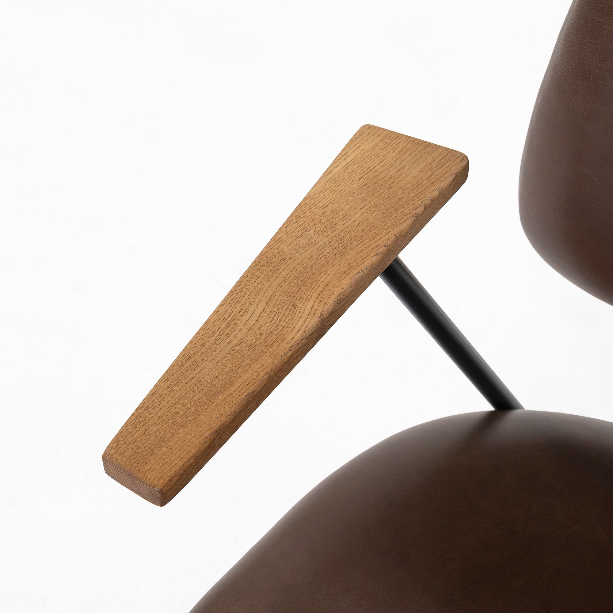 ラウンジチェア ノットアンティークス ABOCK アボックソファ(8) PVC タモ ◆展示品◆ ミッドセンチュリー インダストリアル カフェ 関家具