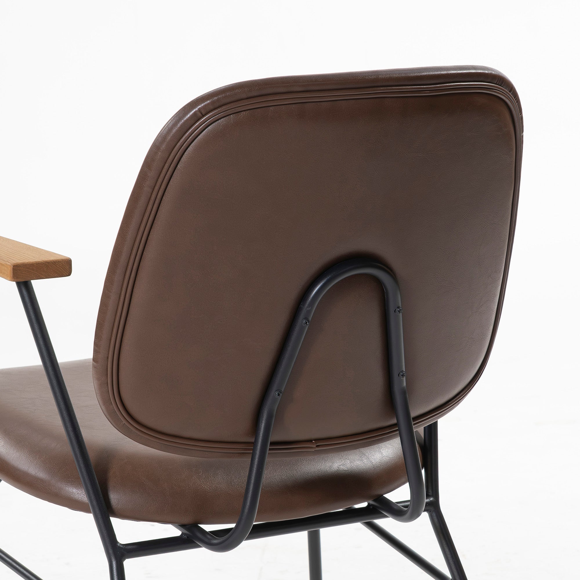 ラウンジチェア ノットアンティークス ABOCK アボックソファ(8) PVC タモ ◆展示品◆ ミッドセンチュリー インダストリアル カフェ 関家具