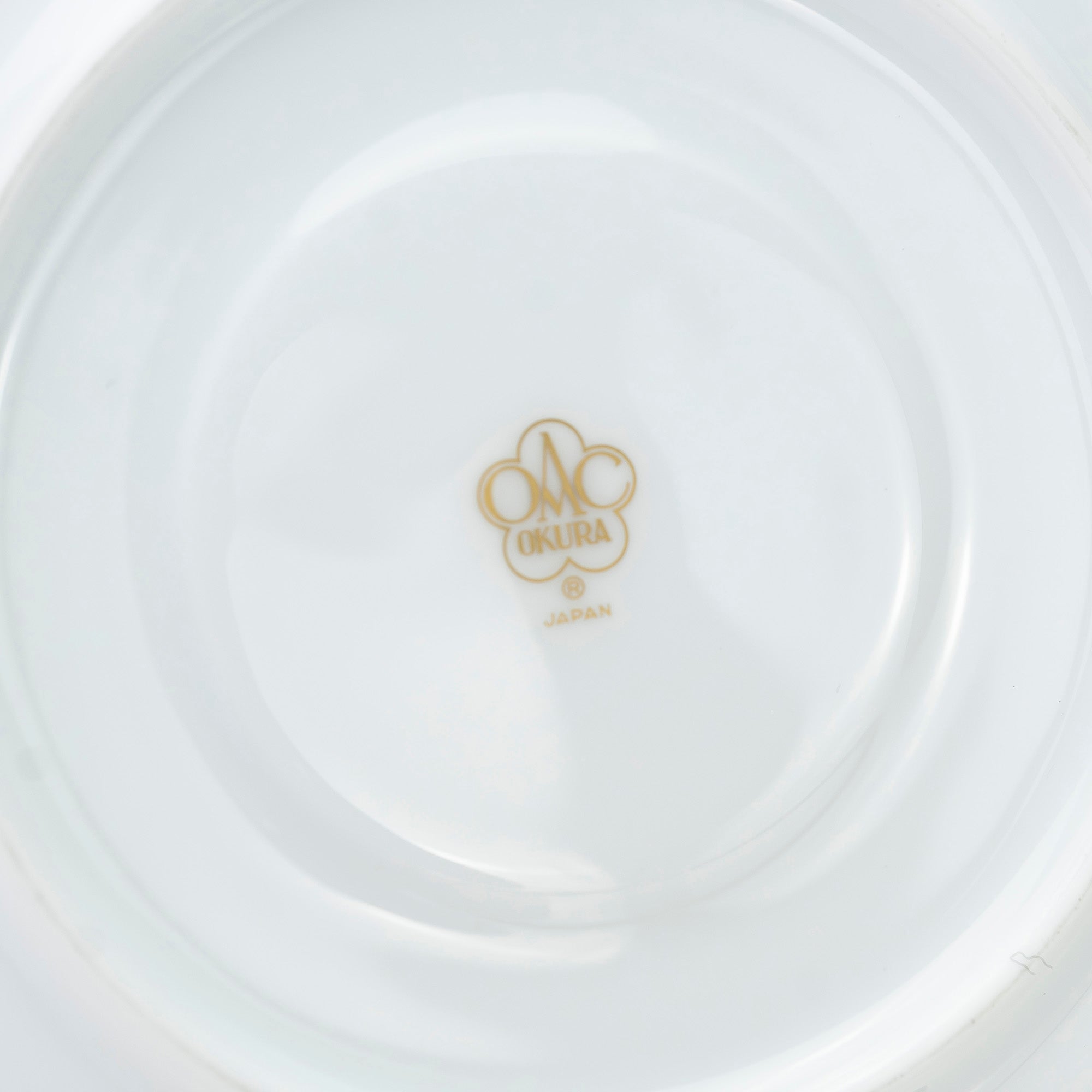 大倉陶園 ブルーローズ 8211 モーニングカップ＆ソーサー OKURA 白磁 青薔薇 コーヒーカップ 日本製 洋食器【箱付】(2)