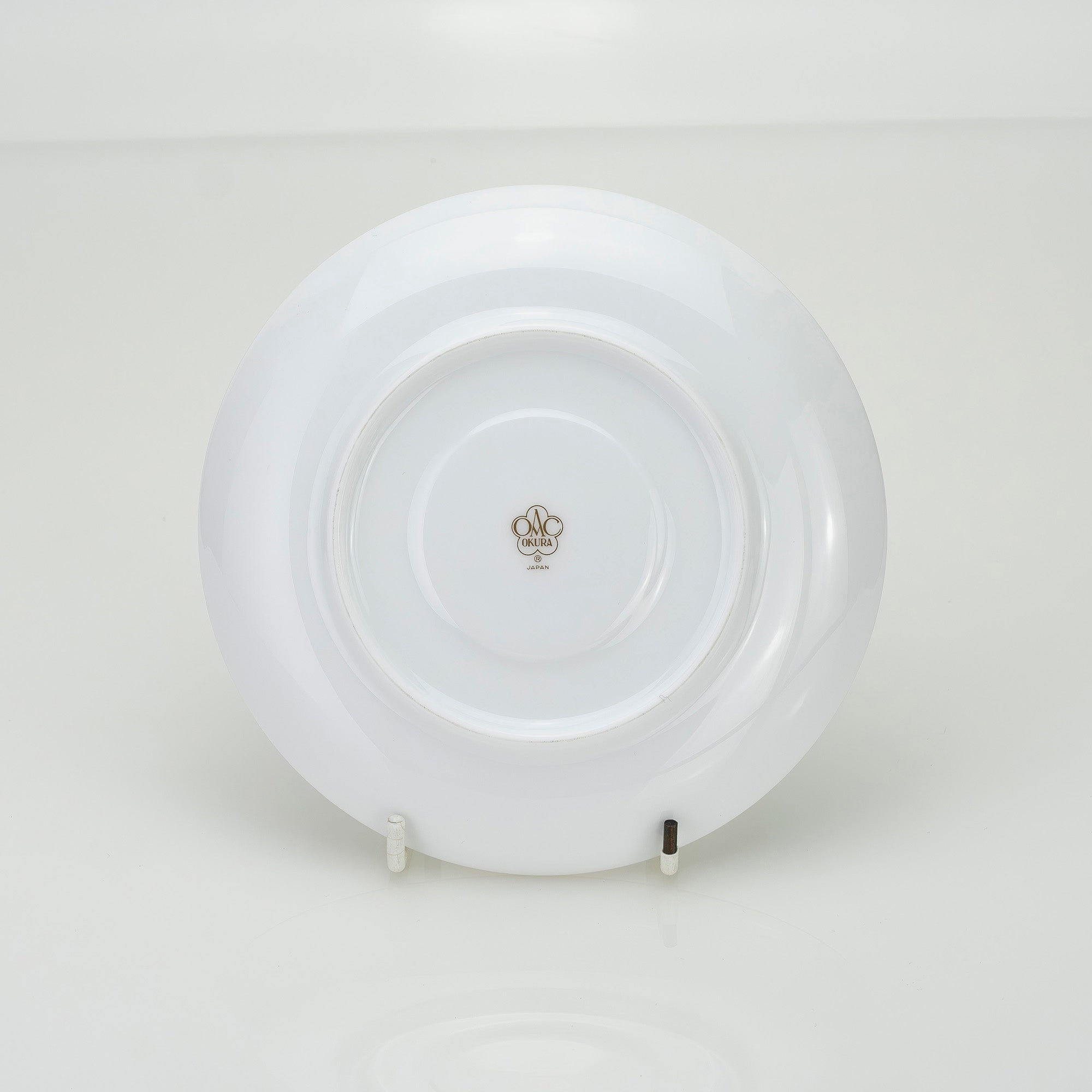 大倉陶園 ブルーローズ 8211 モーニングカップ＆ソーサー OKURA 白磁 青薔薇 コーヒーカップ 日本製 洋食器【箱付】(2)