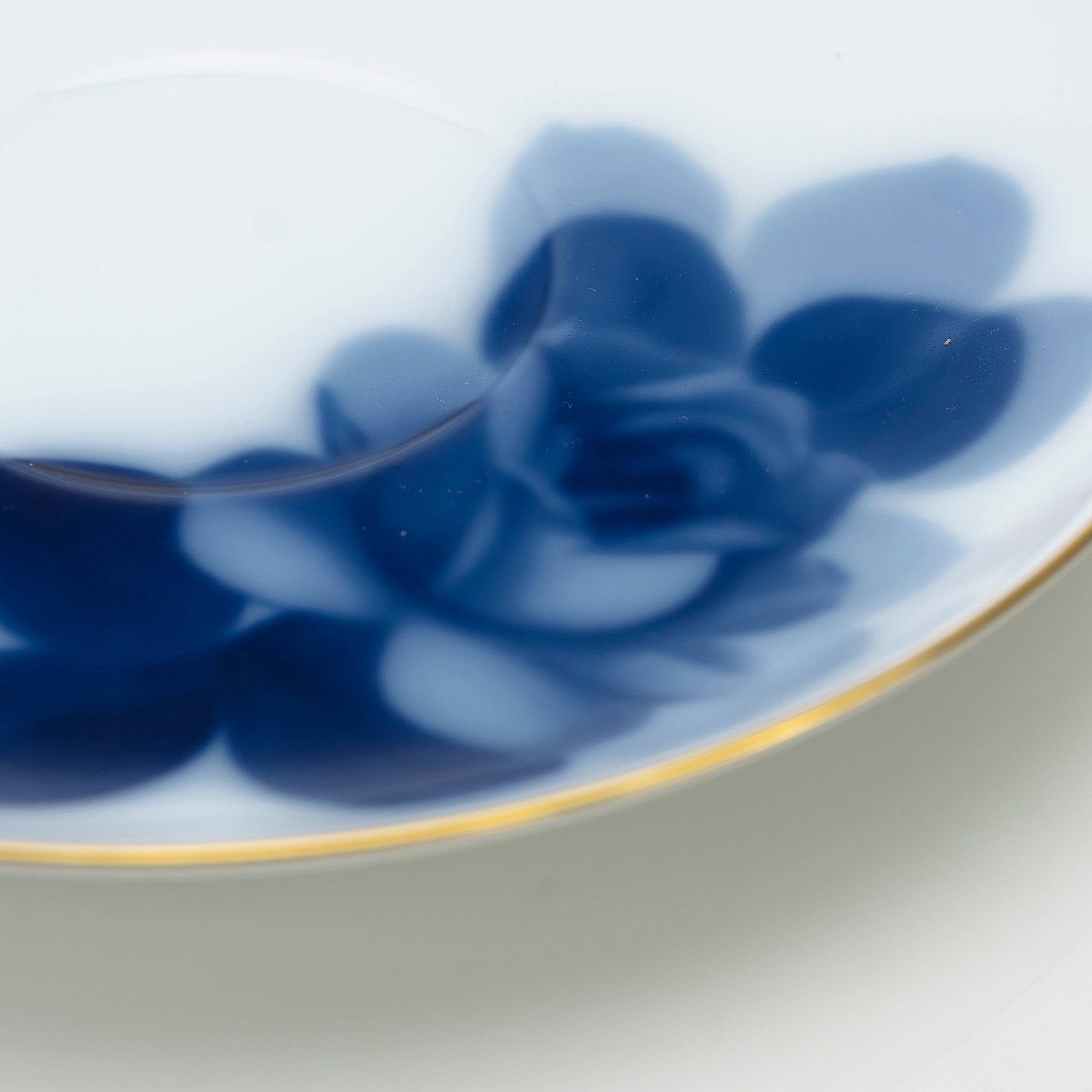 大倉陶園 ブルーローズ 8211 モーニングカップ＆ソーサー OKURA 白磁 青薔薇 コーヒーカップ 日本製 洋食器【箱付】(3)