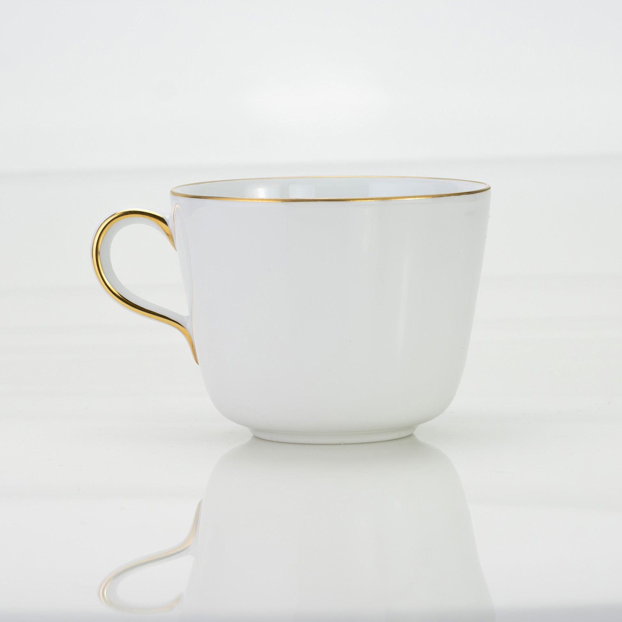 大倉陶園 ブルーローズ 8211 モーニングカップ＆ソーサー OKURA 白磁 青薔薇 コーヒーカップ 日本製 洋食器【箱付】(4)