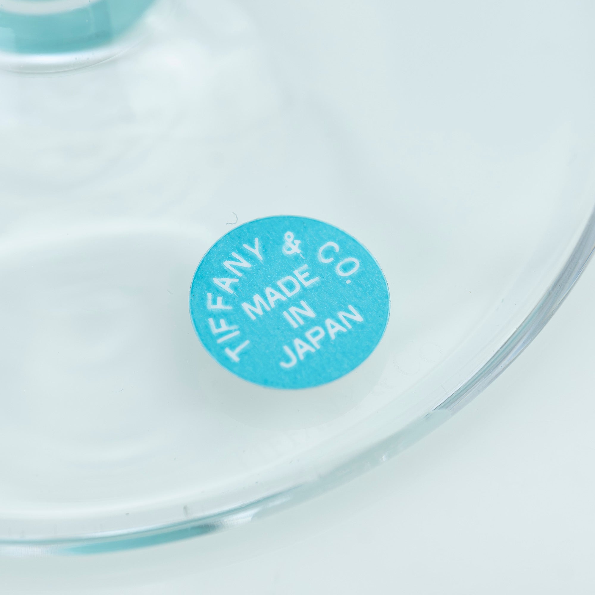 ティファニー TIFFANY&Co. アトラス ペア ワイングラス クリスタル ローマンインデックス シンプルモダン 美品 【箱付】(2)