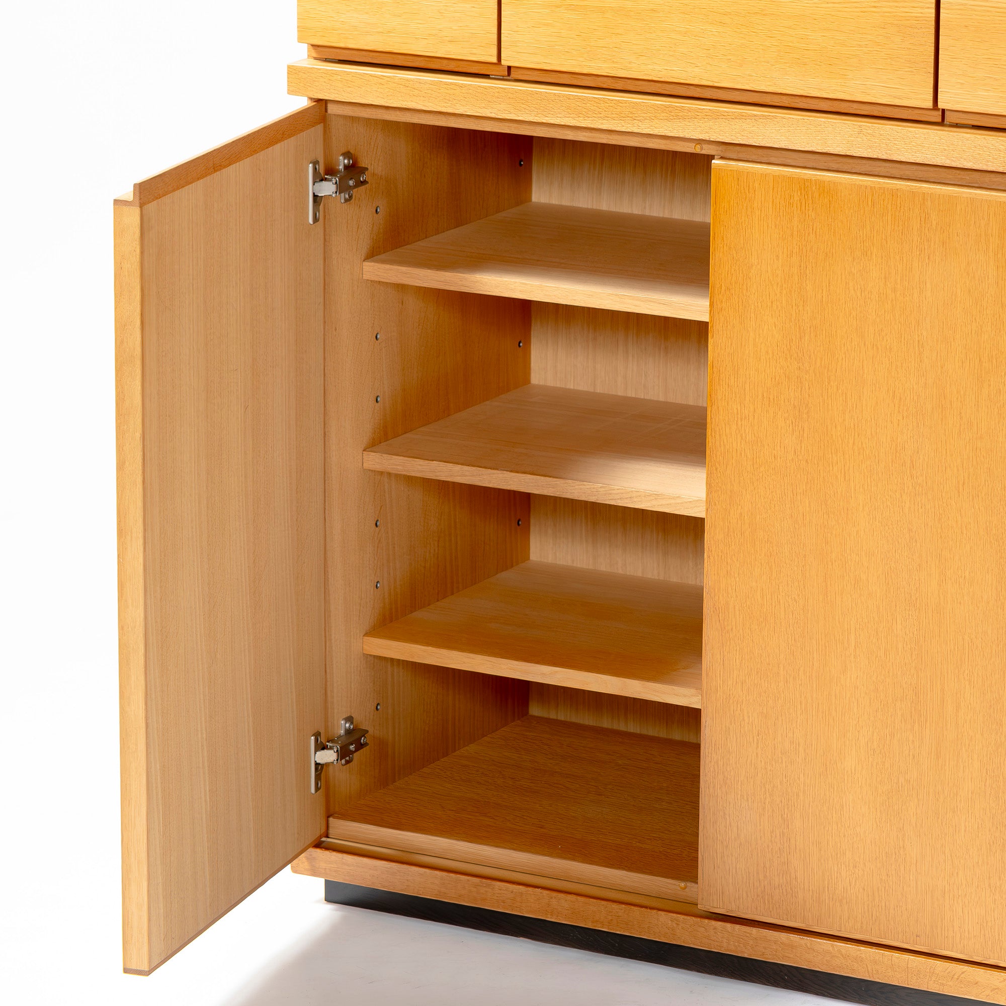 Kashiwa Woodwork KASHIWA China Cabinet, Kitchen Board, 170cm Wide, Oak Wood, Lattice Glass, Hida Japanese Furniture, Large Capacity, Japanese Modern, Natural Modern, Nordic, Living Room Storage