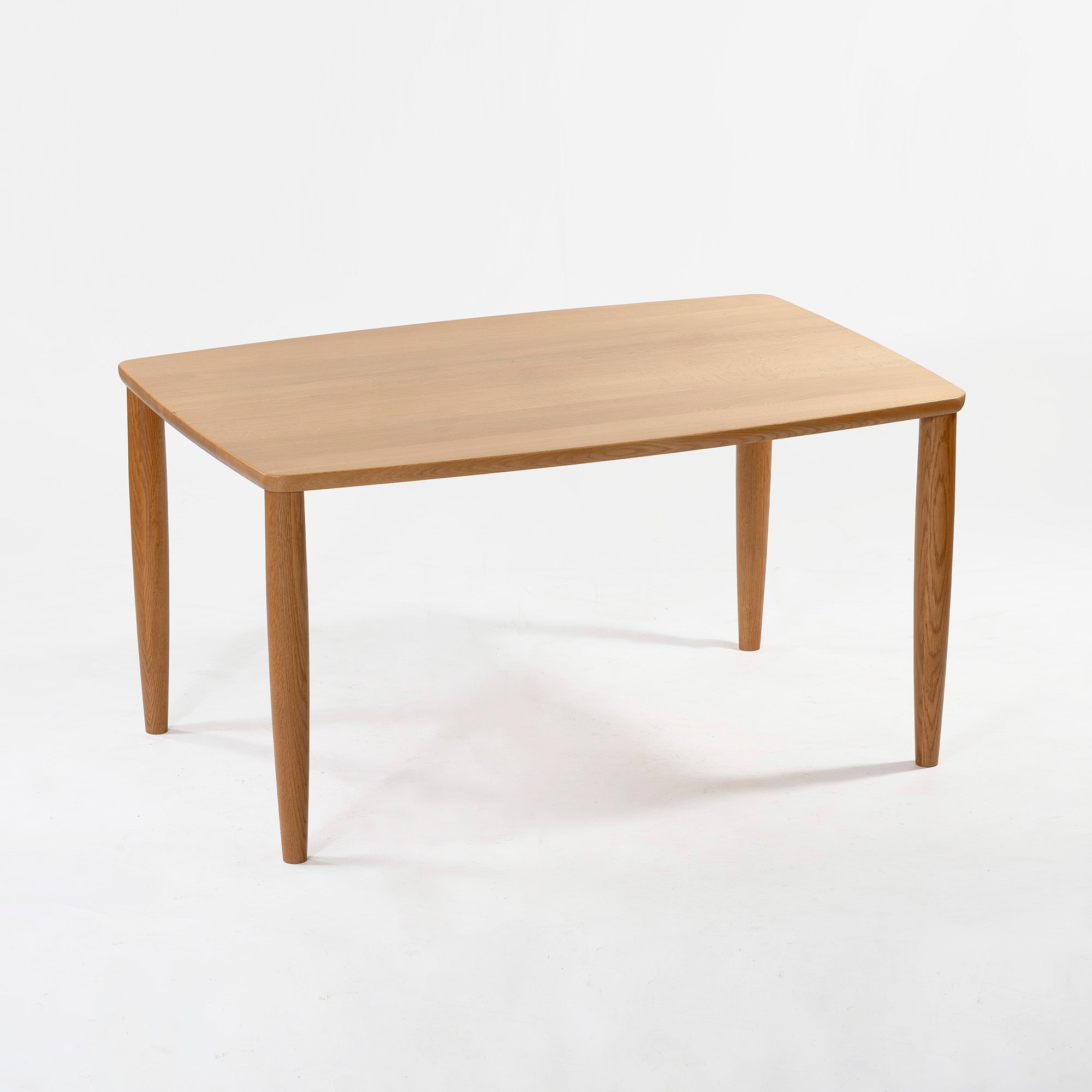 ダイニングテーブル 柏木工 KASHIWA  幅135cm オーク無垢材 ナラ無垢材 飛騨 国産家具 和モダン ナチュラルモダン 北欧 日本製 4人用 食卓