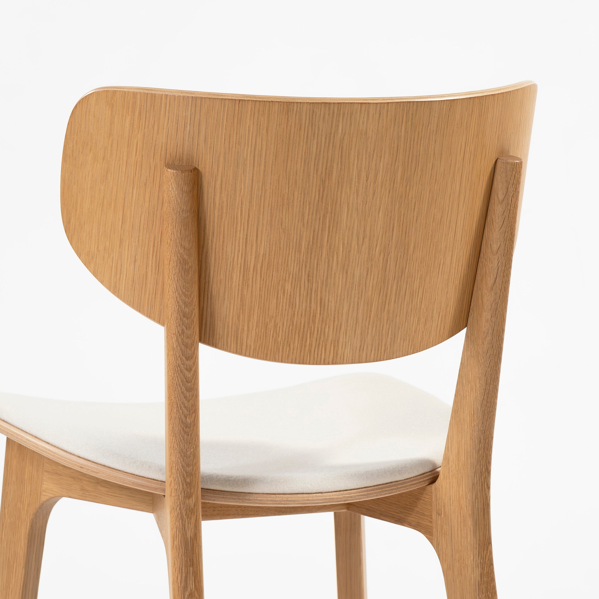 ダイニングチェア マルニ木工 MARUNI COLLECTION Roundish ラウンディッシュ ホワイトオーク材 深澤直人 北欧モダン 和モダン ナチュラル